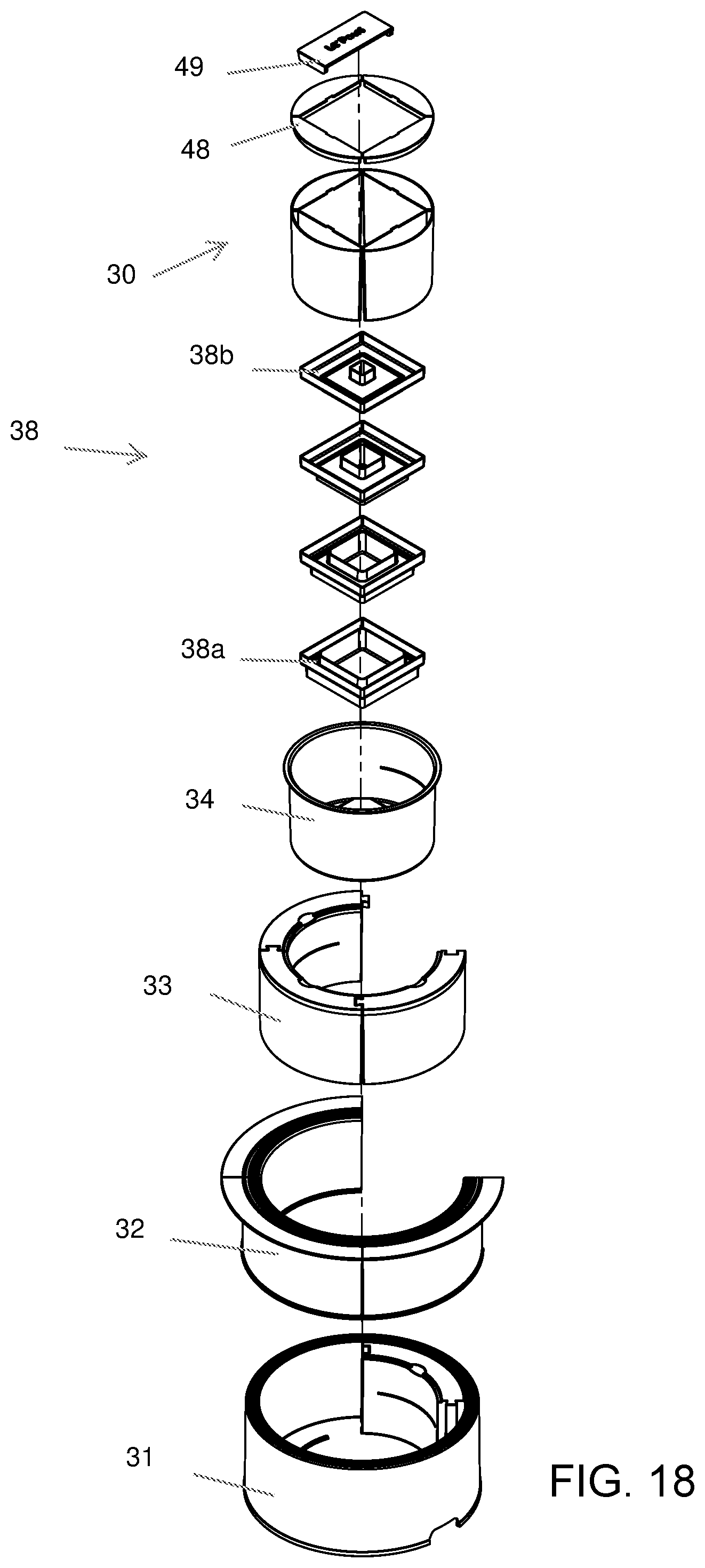 Patent US11778978 Figure 11 – Kitty water potty trainer and associated method(s)
