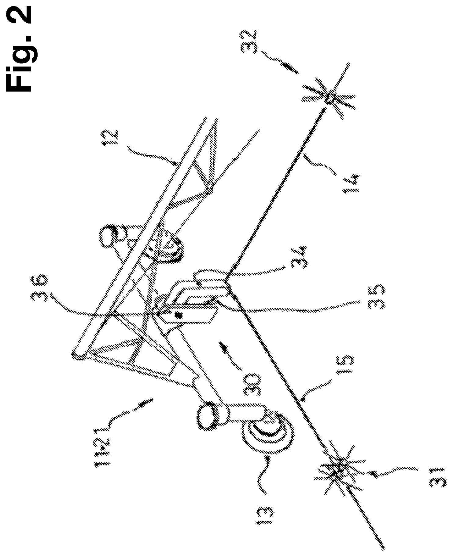 Patent US11778981 Figure 2 – Modular autonomous mobile fence, delimiter of grazing areas