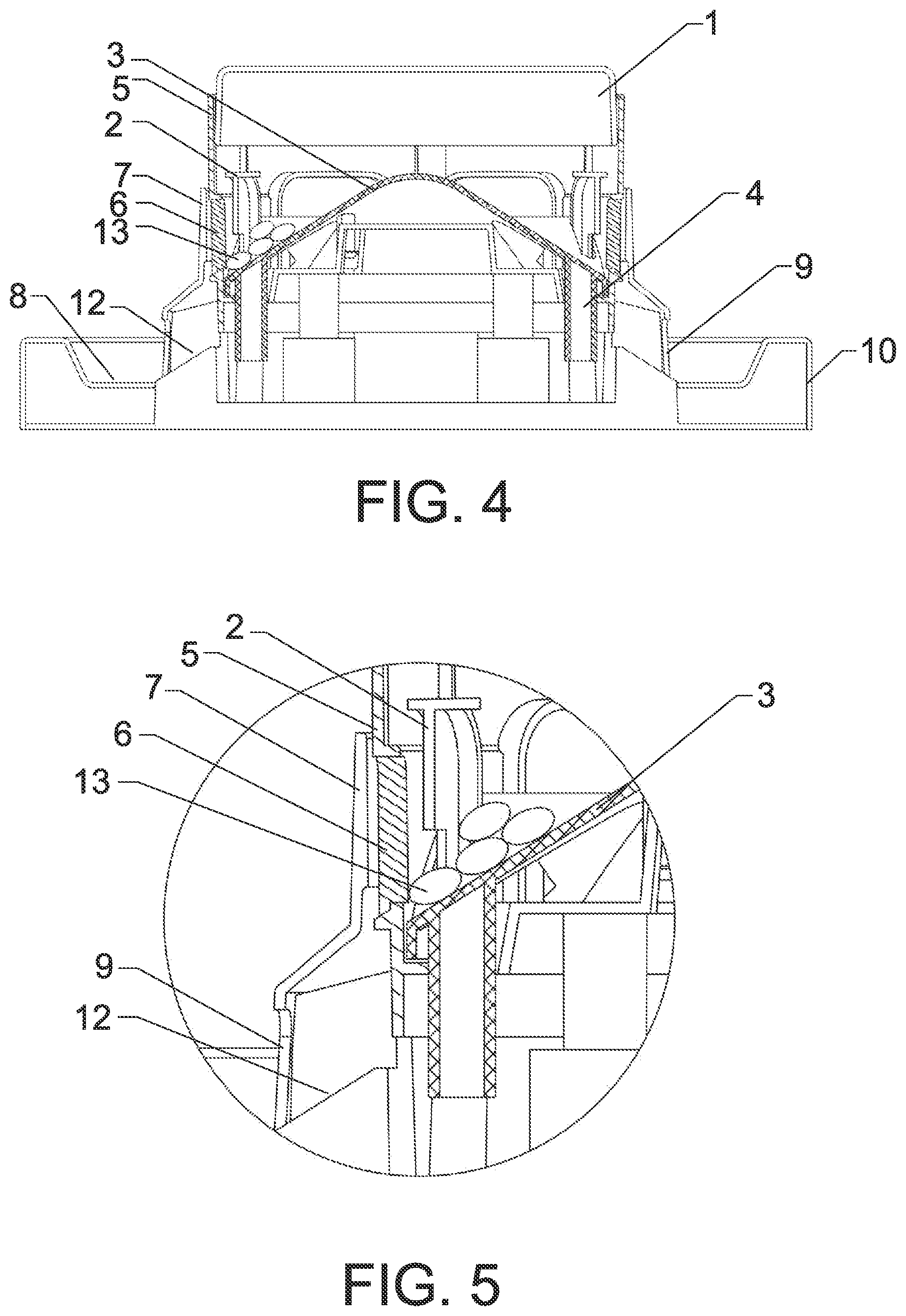 Patent US11778982 Figure 3 – Feeding toy for feeding pets through pet's autonomous pressing