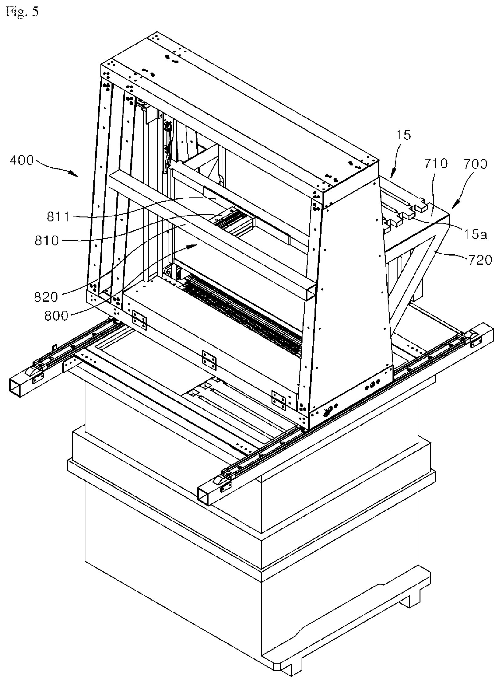 Patent US11778988 Figure 5 – Automatic bee separation device