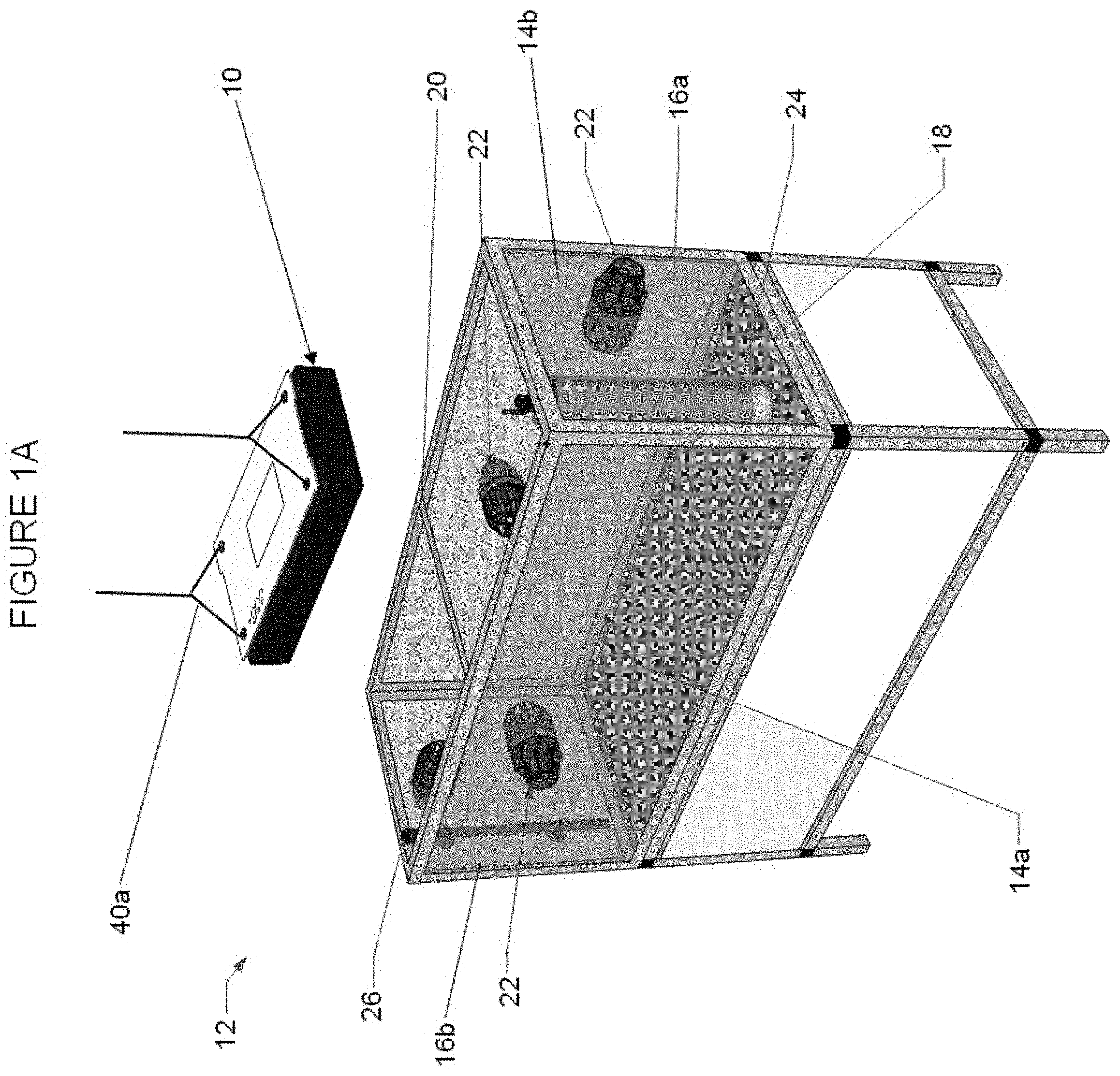 Patent US11778992 Figure 1 – Lighting unit and method of controlling