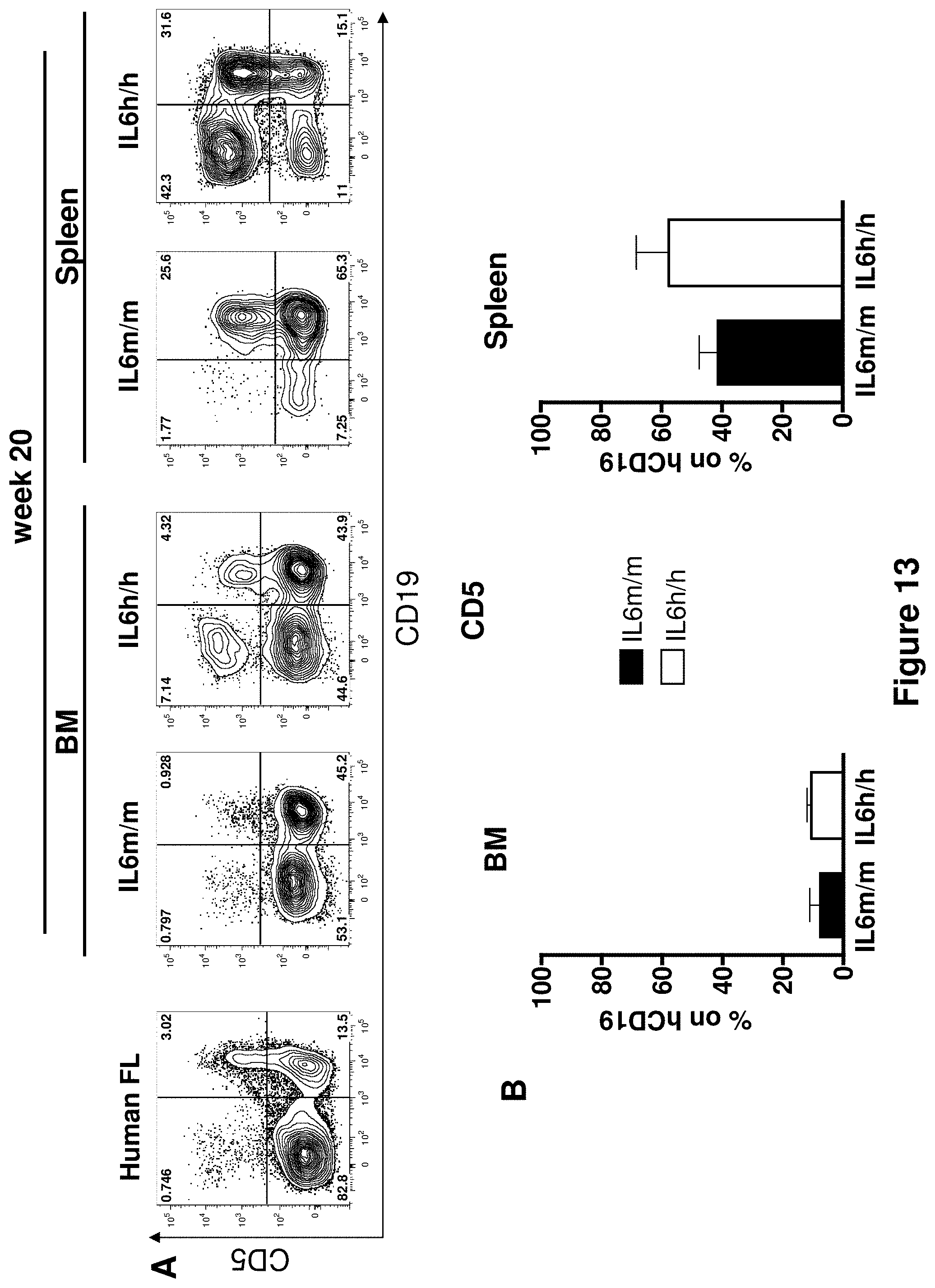 Patent US11778995 Figure 13 – Genetically modified non-human animals and methods of use thereof