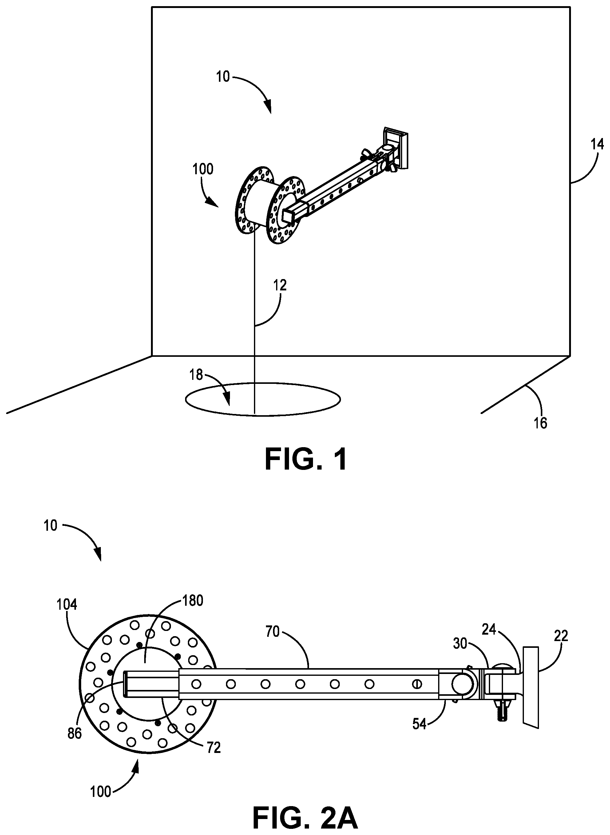Patent US11778998 Figure 1 – Fishing reel and arm system