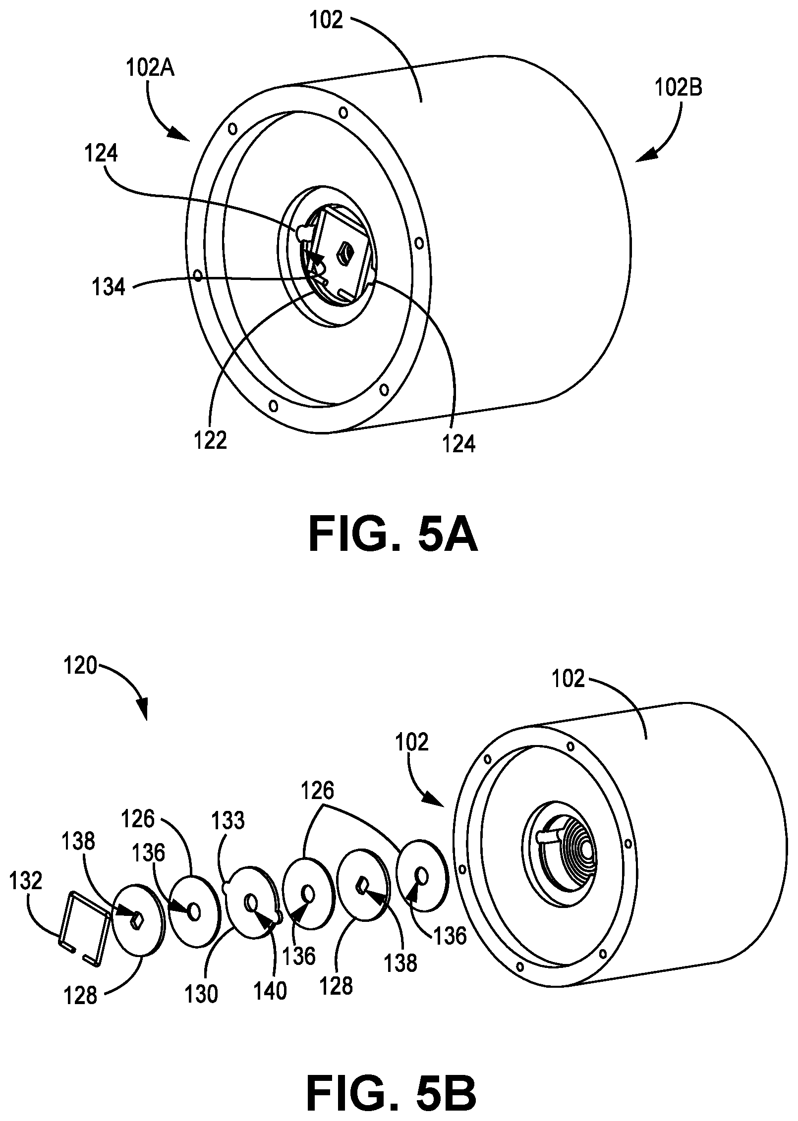 Patent US11778998 Figure 5 – Fishing reel and arm system