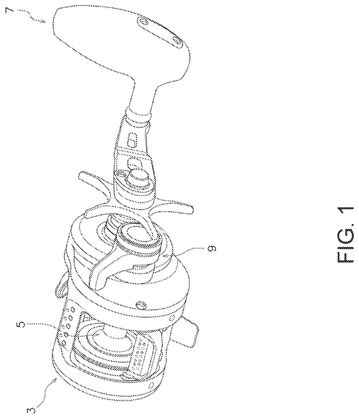 Patent US11778999 Figure 1 – Fishing reel