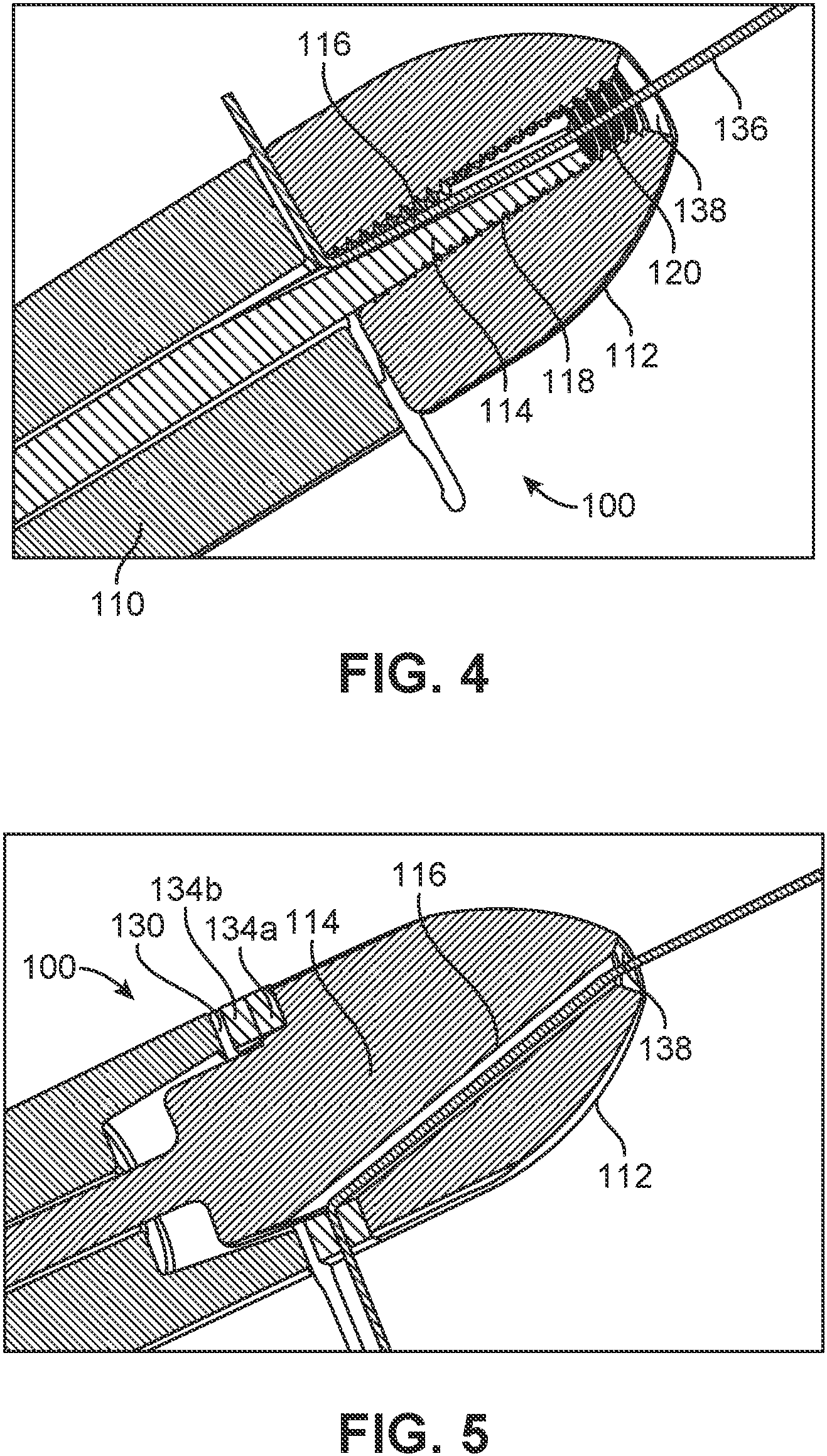 Patent US11779001 Figure 4 – Fishing lure line attachment system