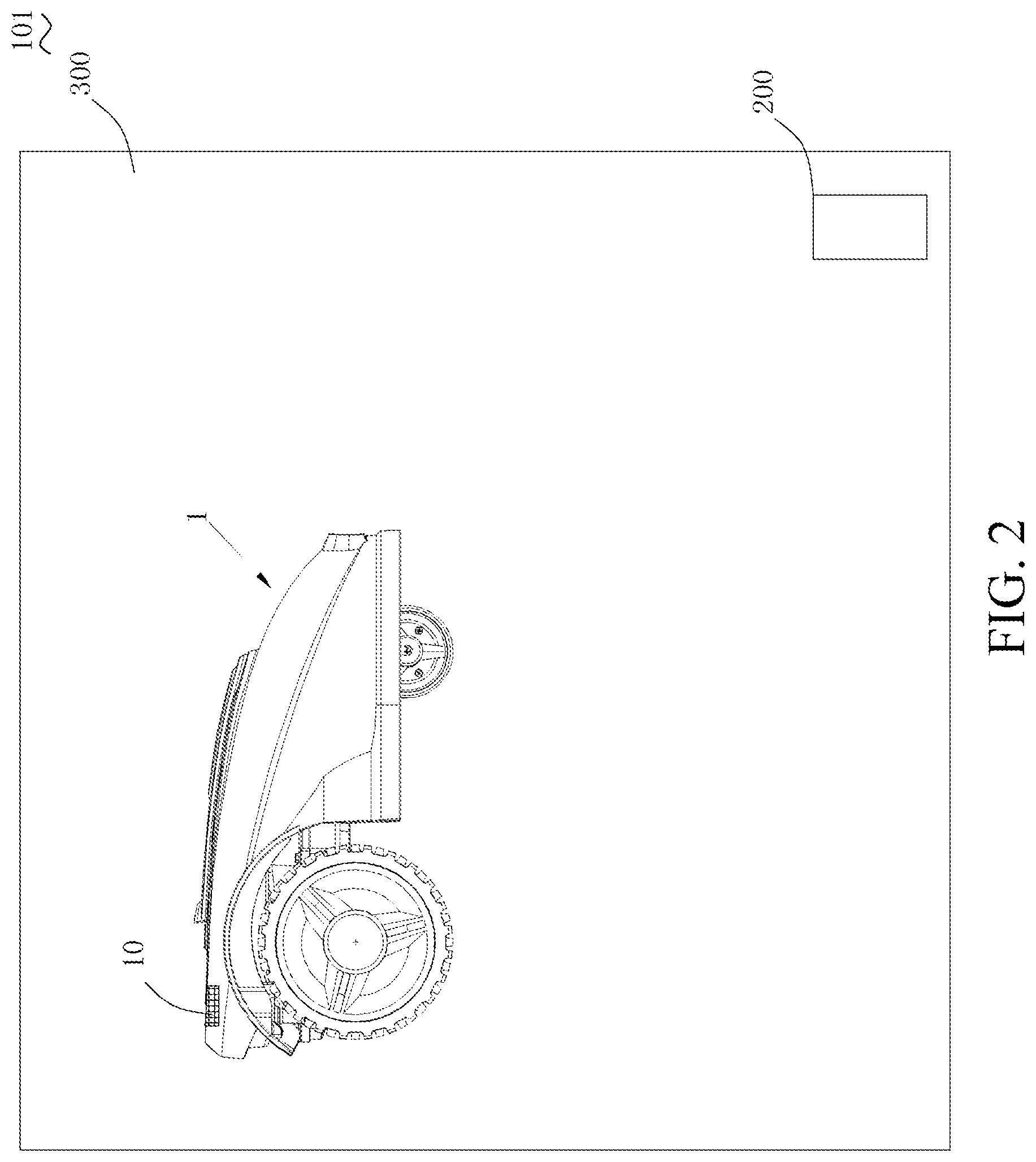 Patent US11779004 Figure 2 – Self-moving device, charging station, automatic working system, and insect suppression device thereof