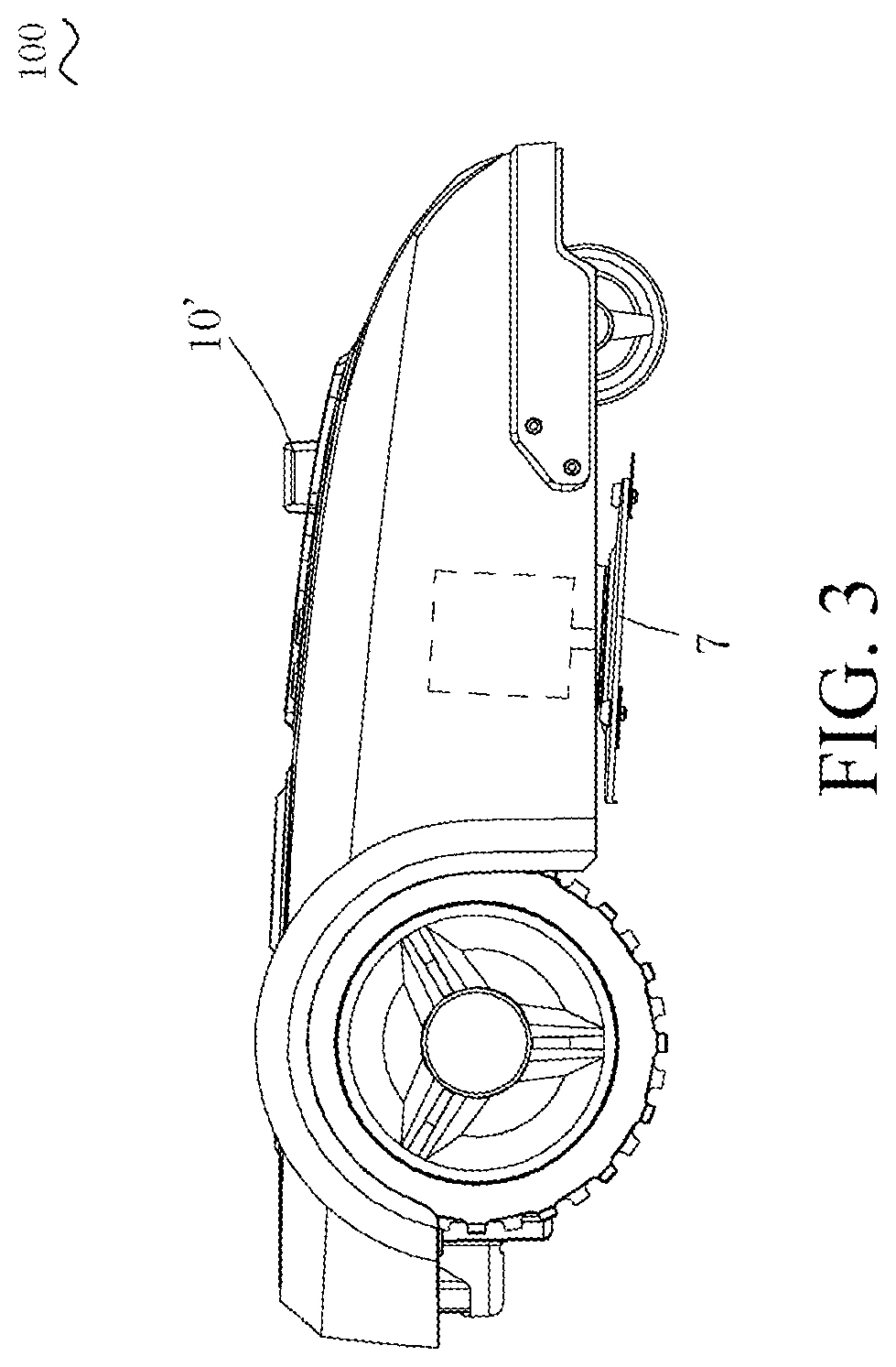 Patent US11779004 Figure 3 – Self-moving device, charging station, automatic working system, and insect suppression device thereof