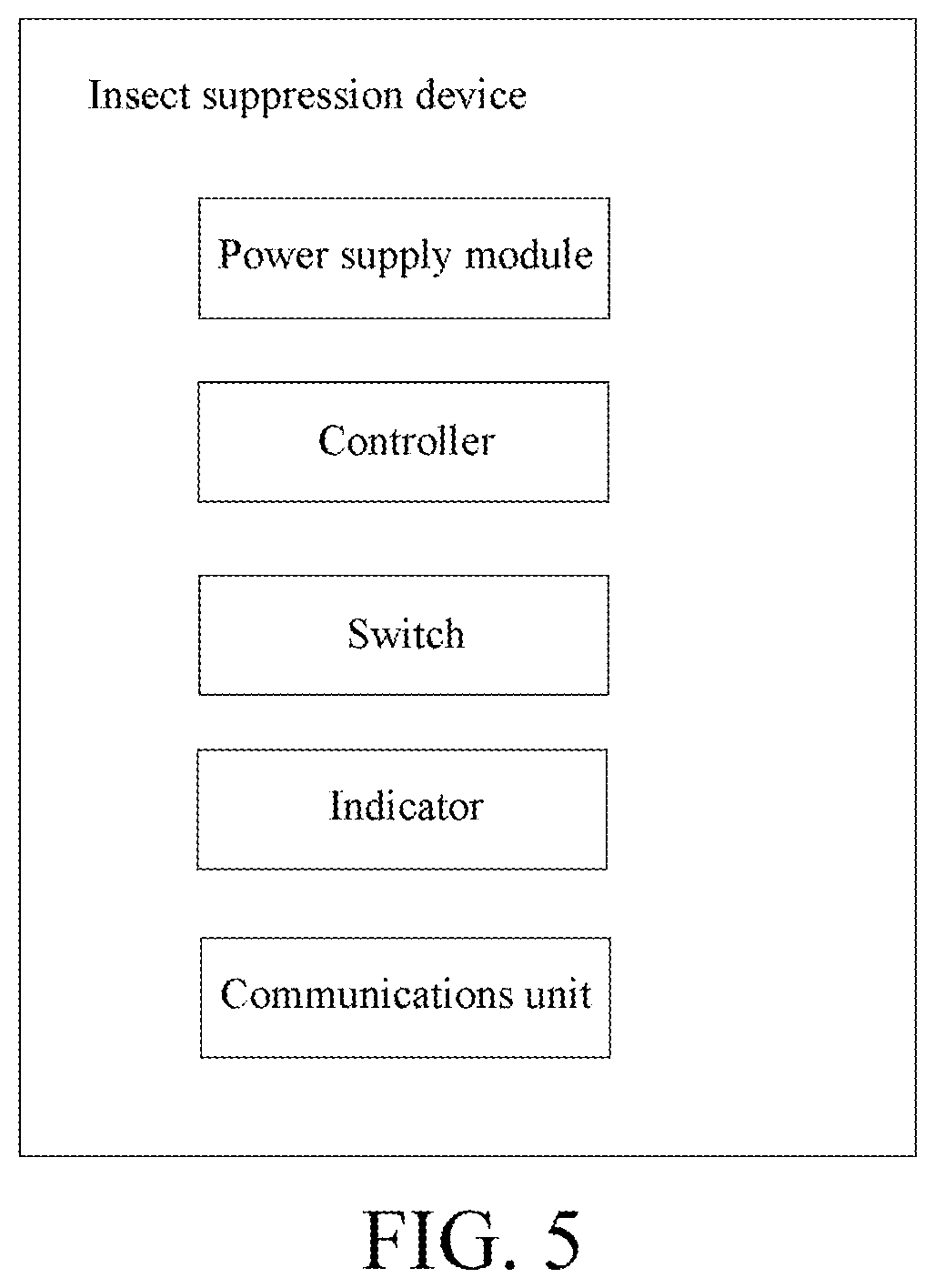 Patent US11779004 Figure 5 – Self-moving device, charging station, automatic working system, and insect suppression device thereof