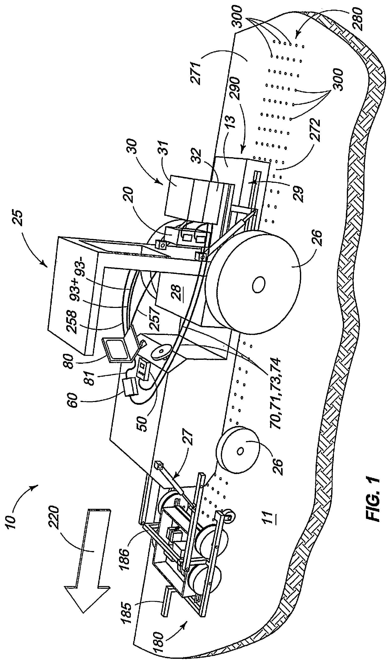 Patent US11779007 Figure 1 – Method and apparatus for the management of a soil pest or pathogen