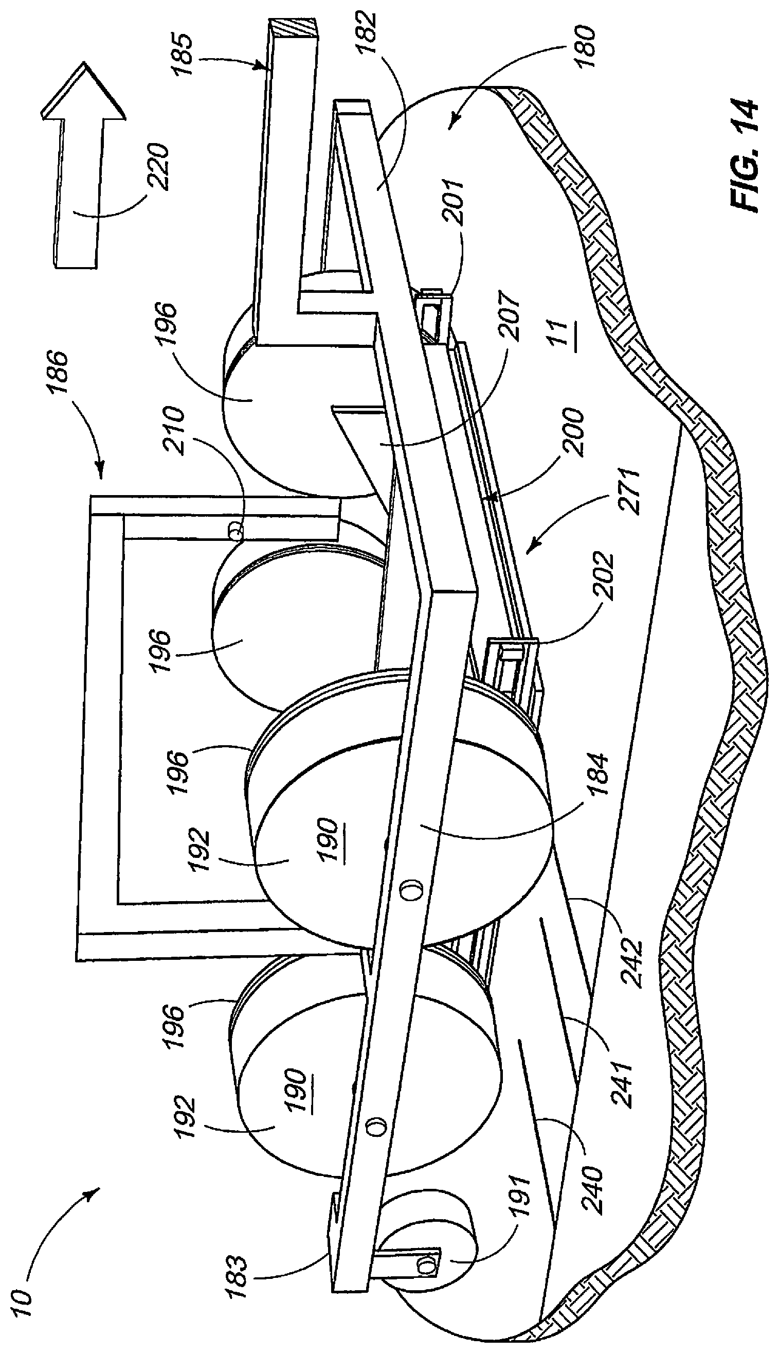 Patent US11779007 Figure 14 – Method and apparatus for the management of a soil pest or pathogen