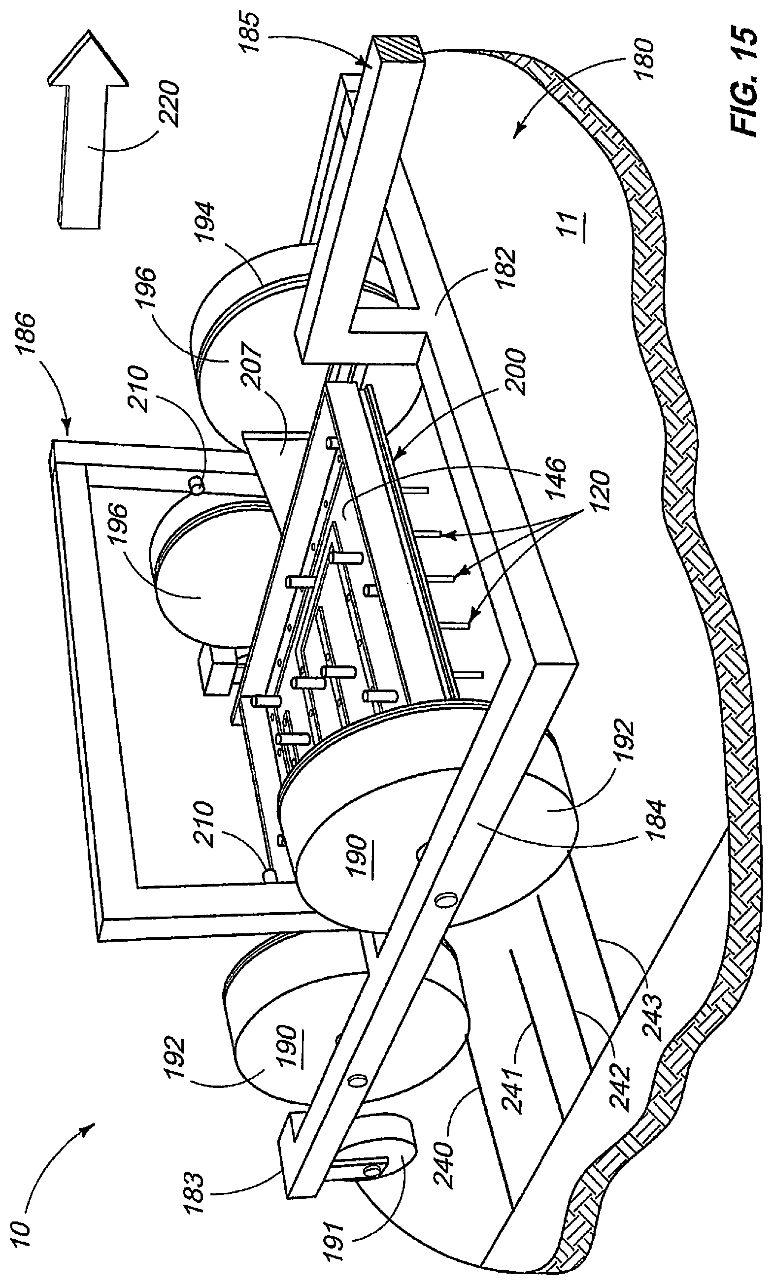 Patent US11779007 Figure 15 – Method and apparatus for the management of a soil pest or pathogen