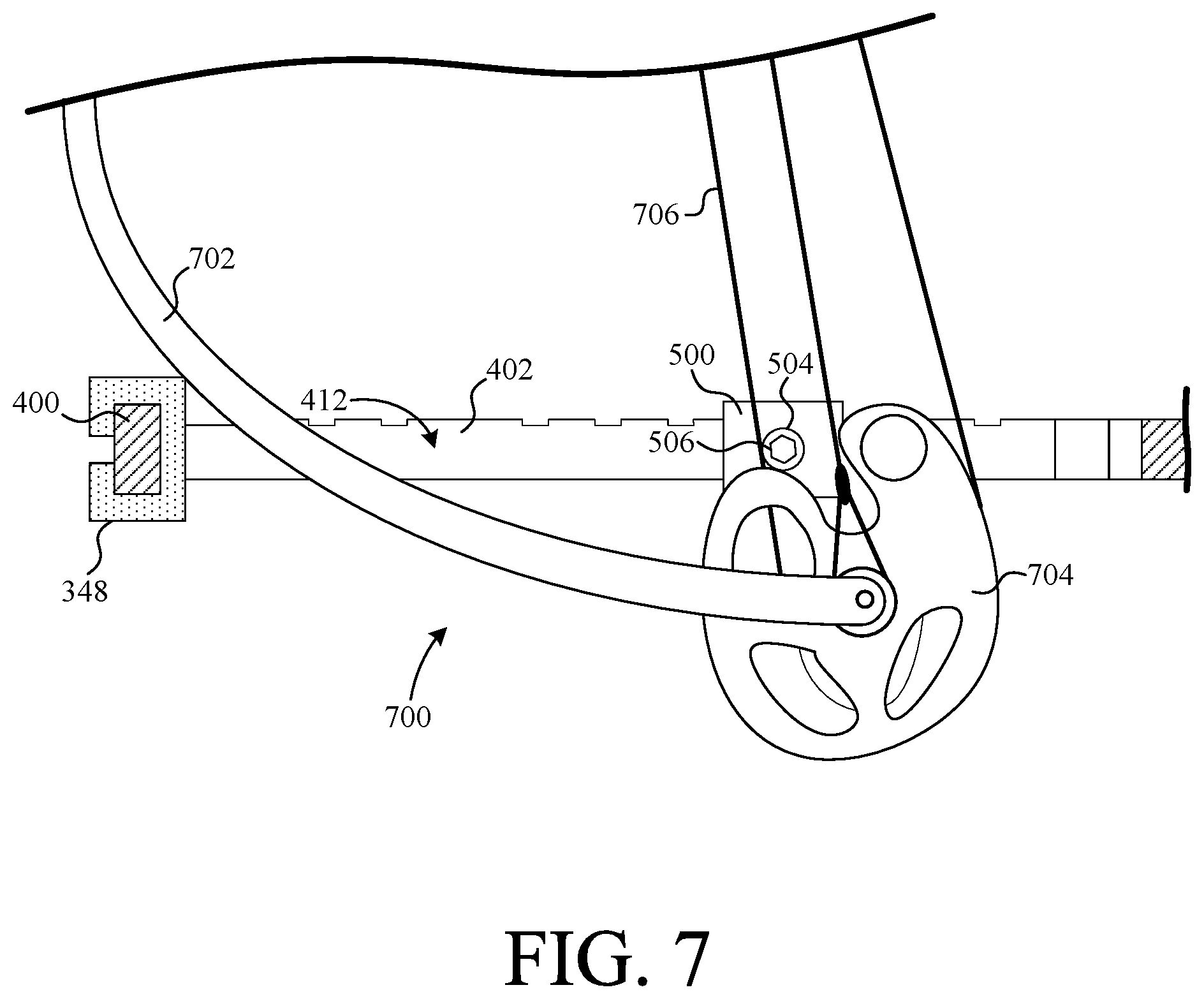 Patent US11779009 Figure 8 – Portable treestand and climbing stick system