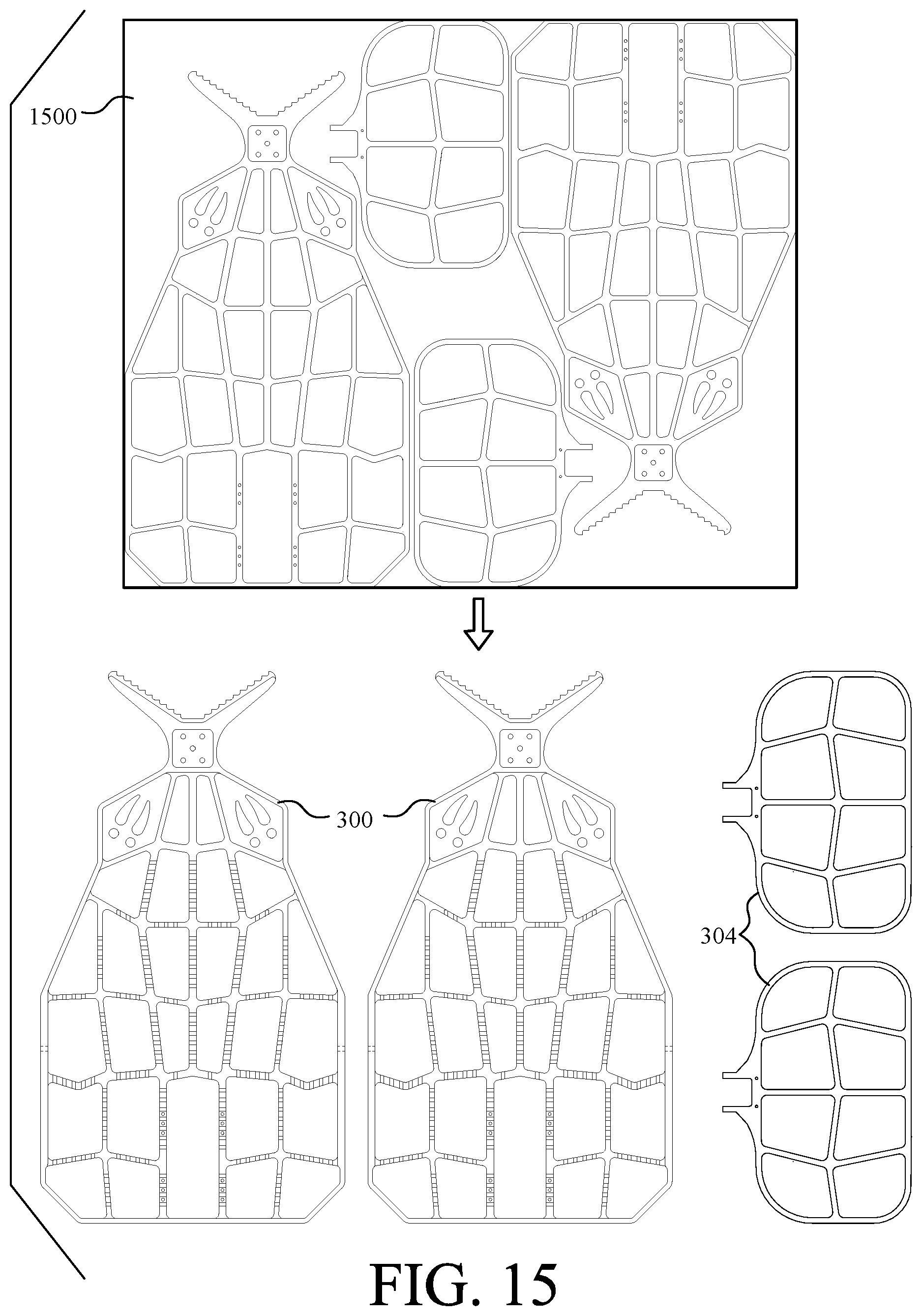 Patent US11779009 Figure 16 – Portable treestand and climbing stick system