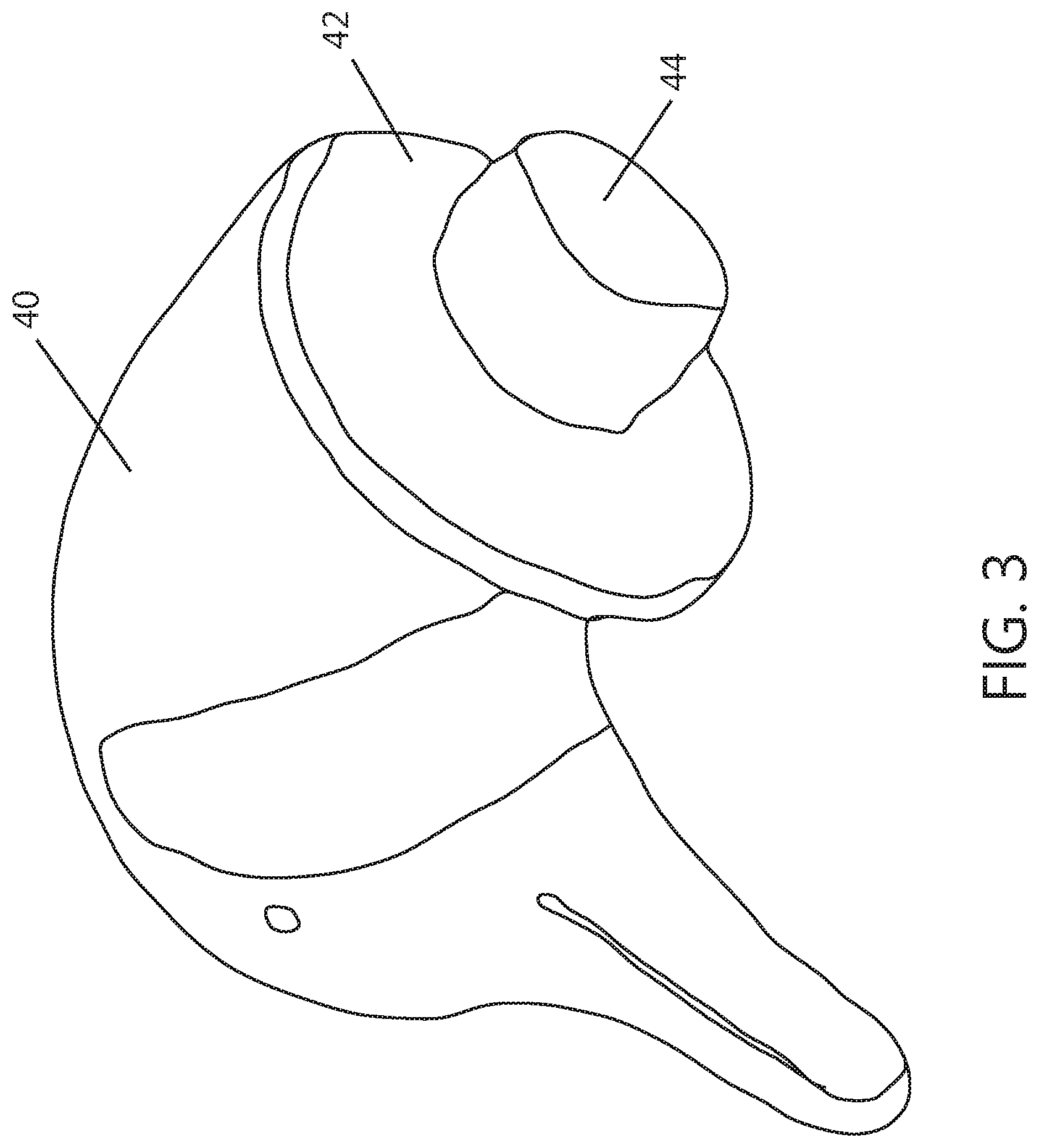 Patent US11779010 Figure 3 – Multi dimensional decoy body and head connector