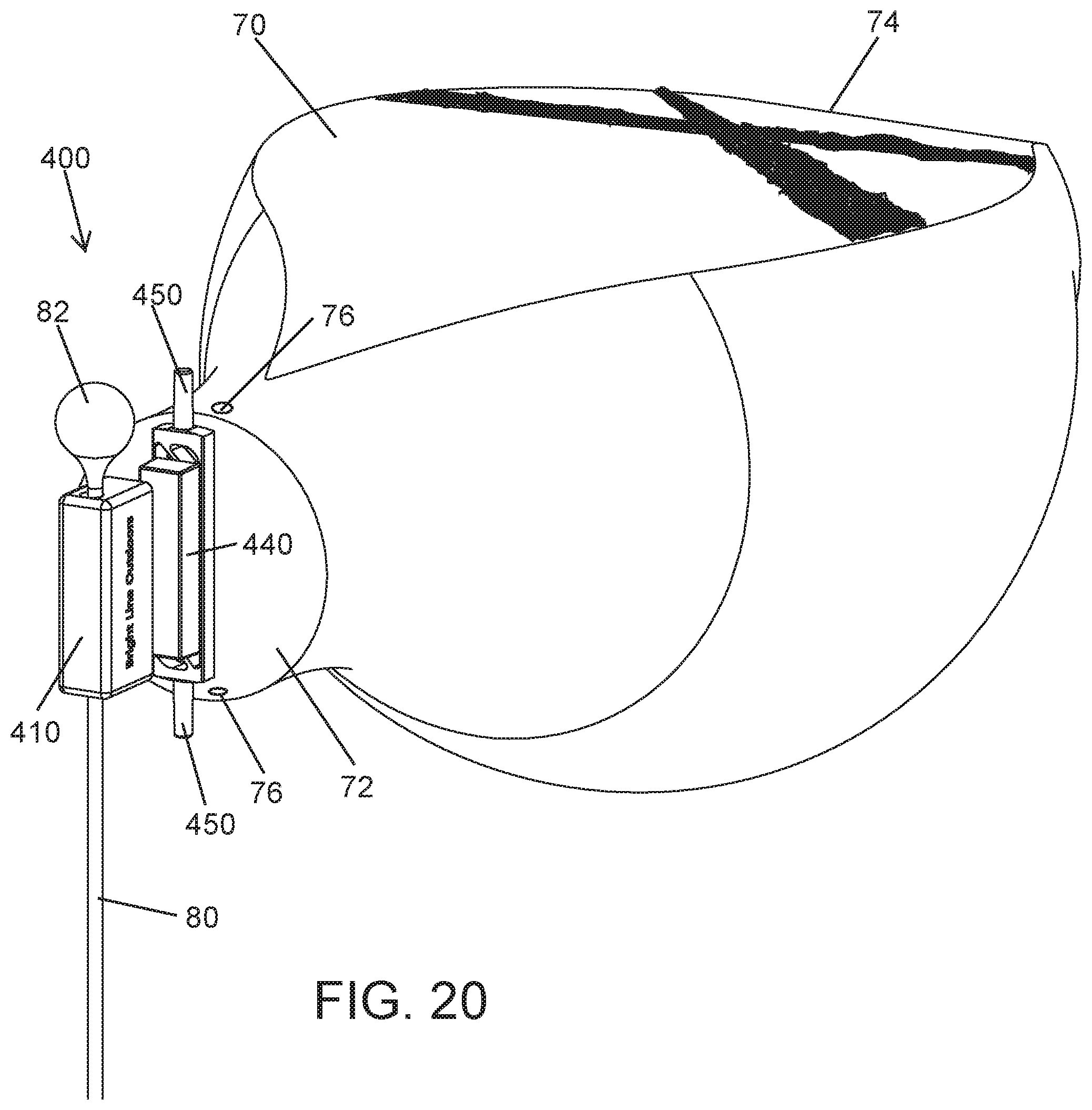 Patent US11779010 Figure 20 – Multi dimensional decoy body and head connector