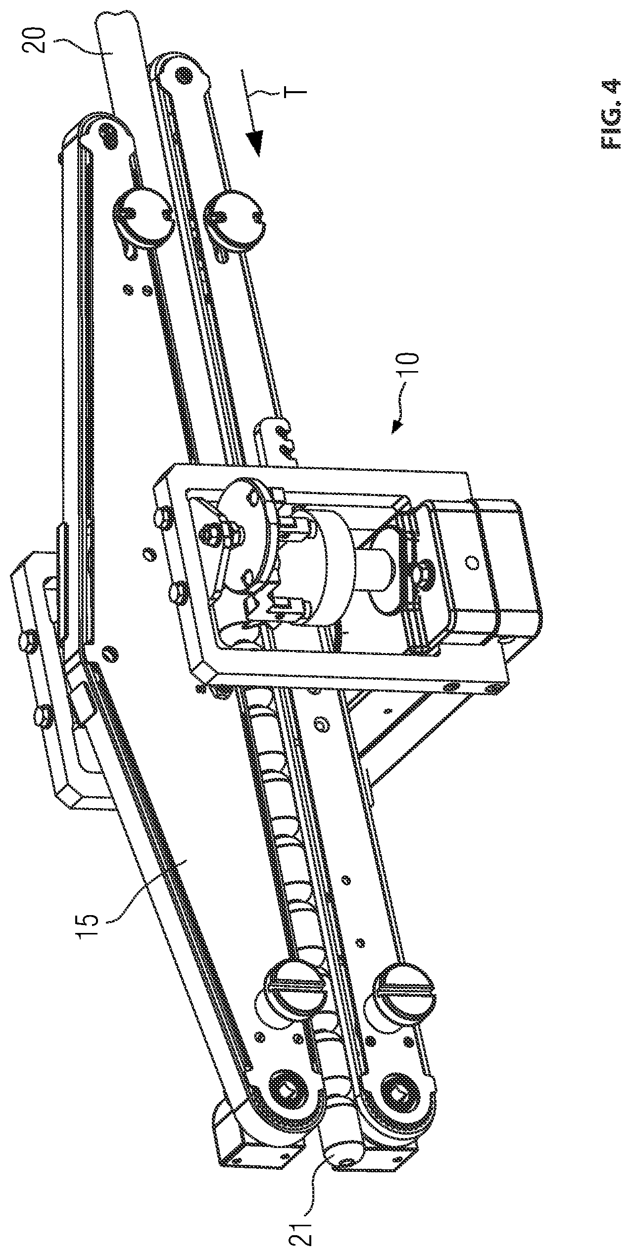 Patent US11779026 Figure 4 – Device and method for constricting and/or severing a sausage strand