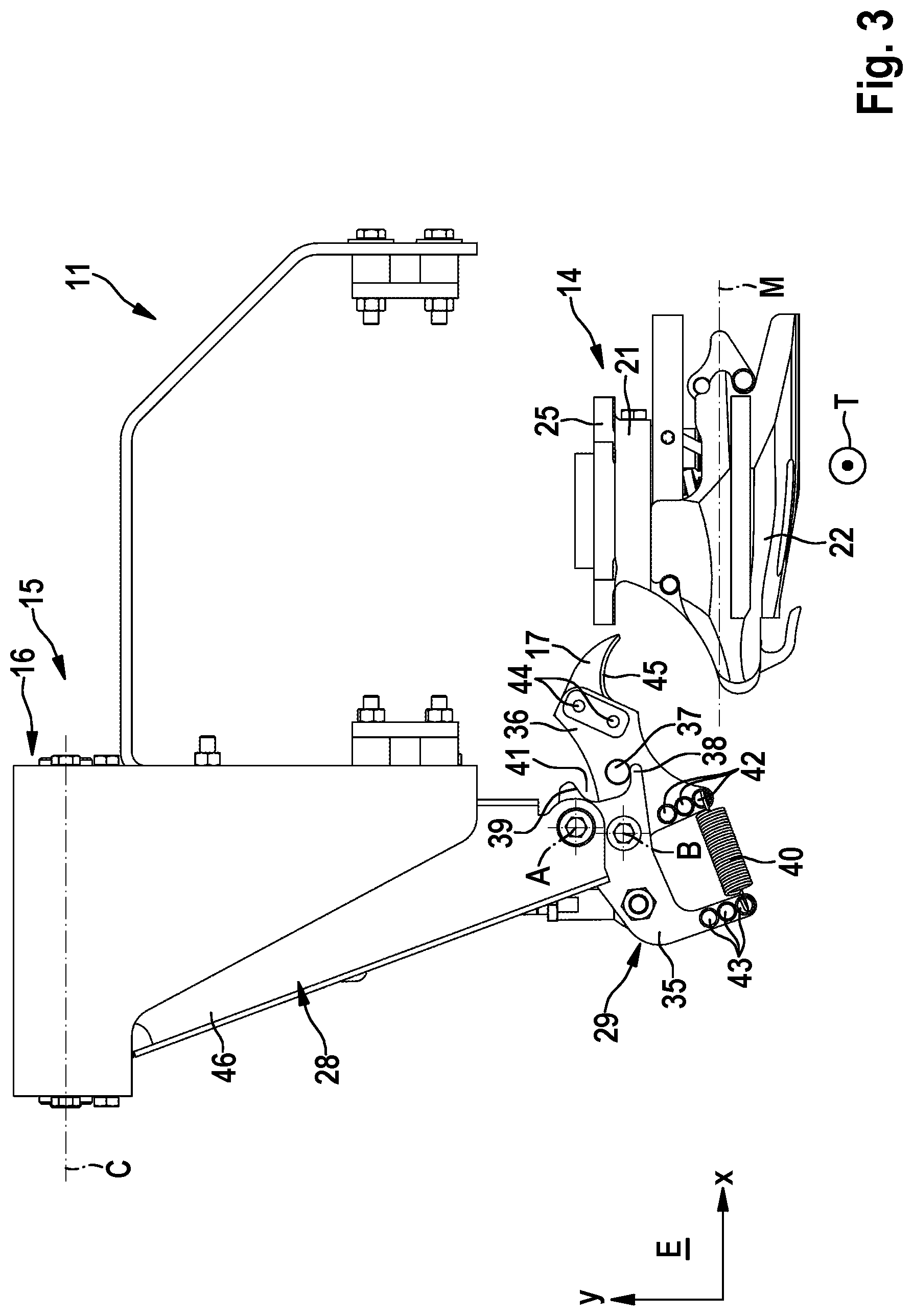 Patent US11779027 Figure 3 – Apparatus and method for automatically processing gutted poultry carcasses or parts thereof