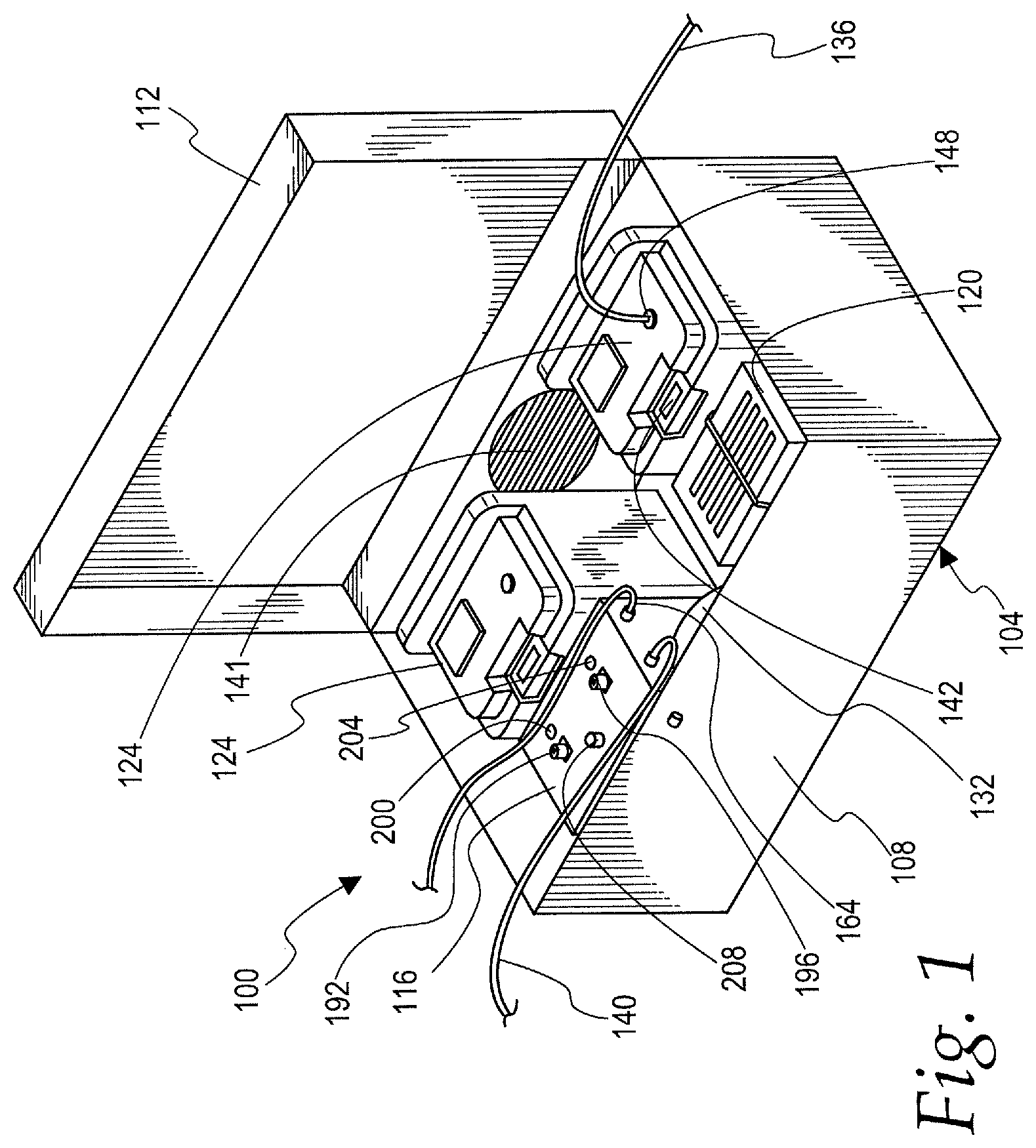 Patent US11779029 Figure 1 – Method and system for the treatment of agricultural products