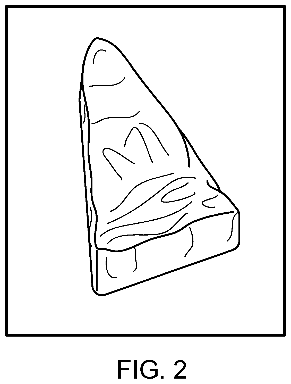 Patent US11779030 Figure 2 – Caramel, confection comprising the caramel and method of making the confection