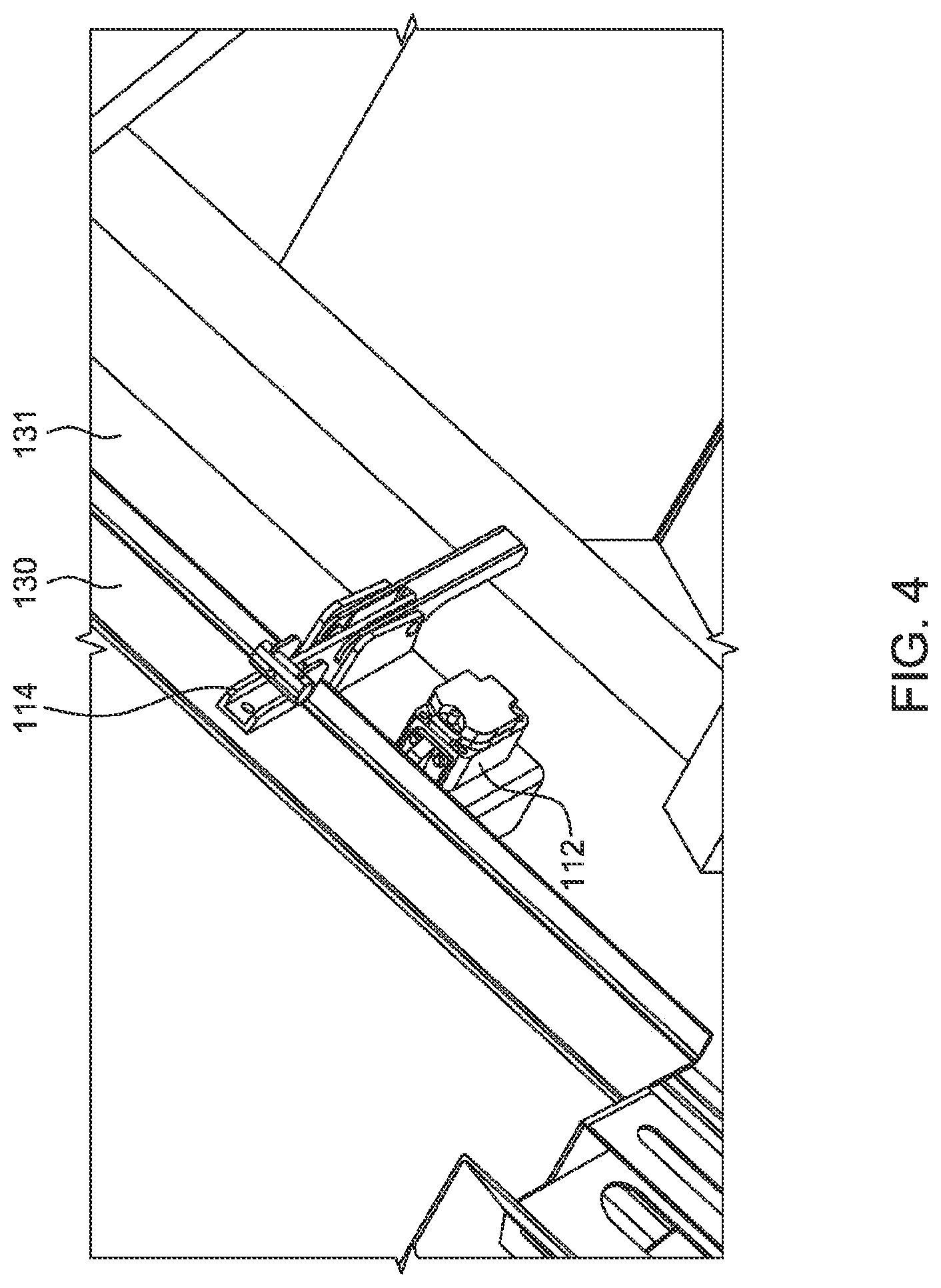Patent US11779036 Figure 4 – Auger dip apparatus for applying antimicrobial solution