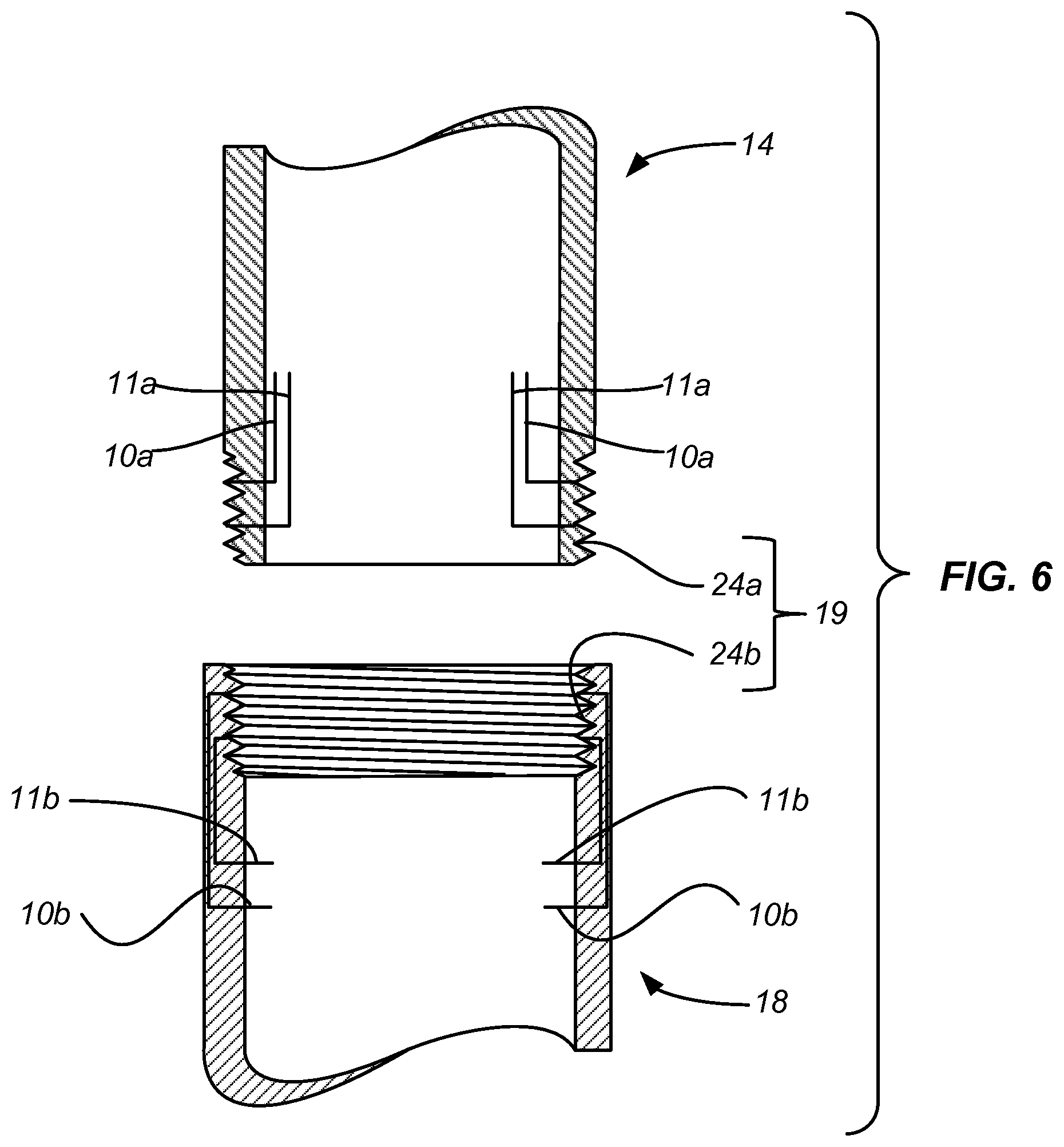 Patent US11779049 Figure 6 – Multiple heating elements with separate vaporizable materials in an electric vaporization device