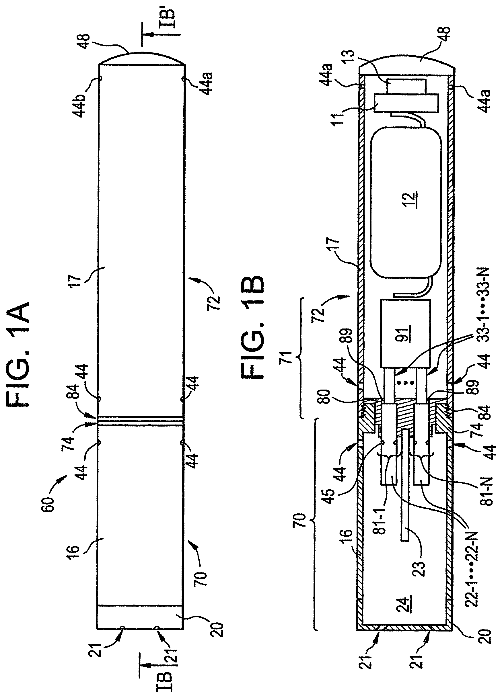 Patent US11779055 Figure 1 – Multiple dispersion generator e-vaping device