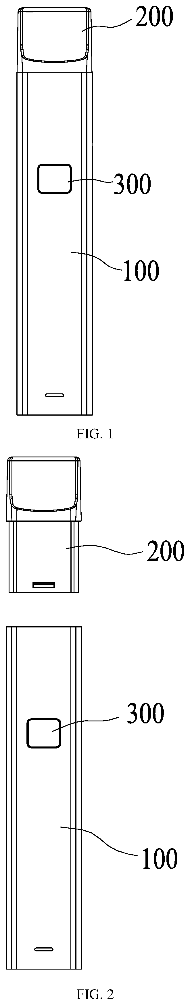 Patent US11779056 Figure 1 – Atomizer