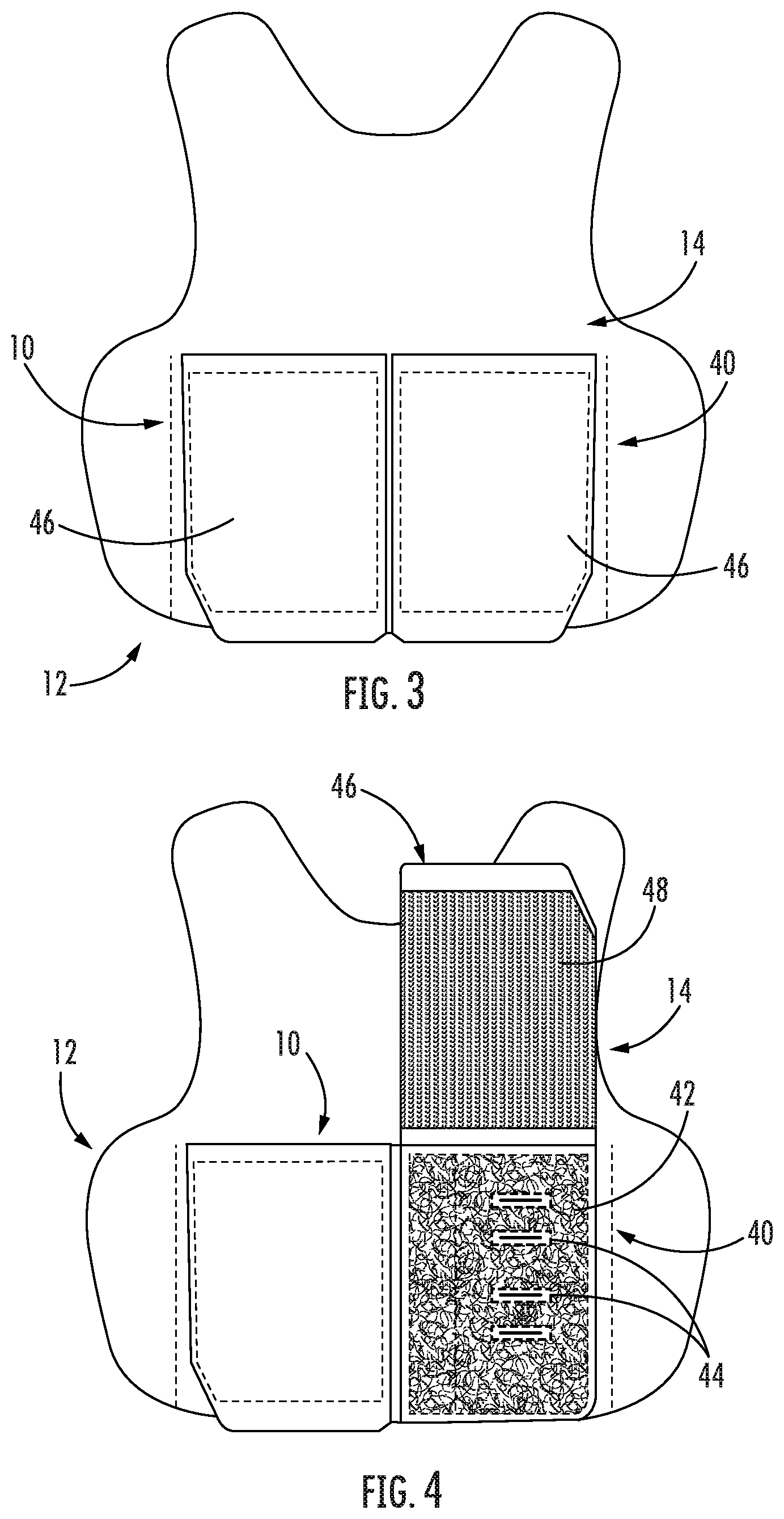 Patent US11779064 Figure 2 – Adapter system for vest closure mechanisms