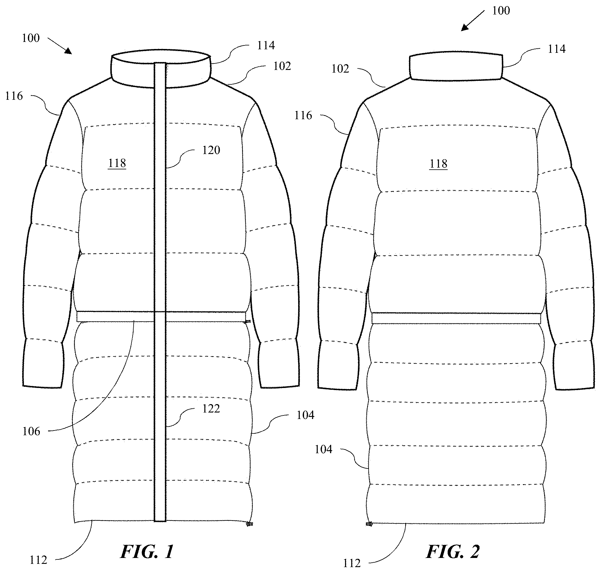 Patent US11779067 Figure 1 – Multi-use article
