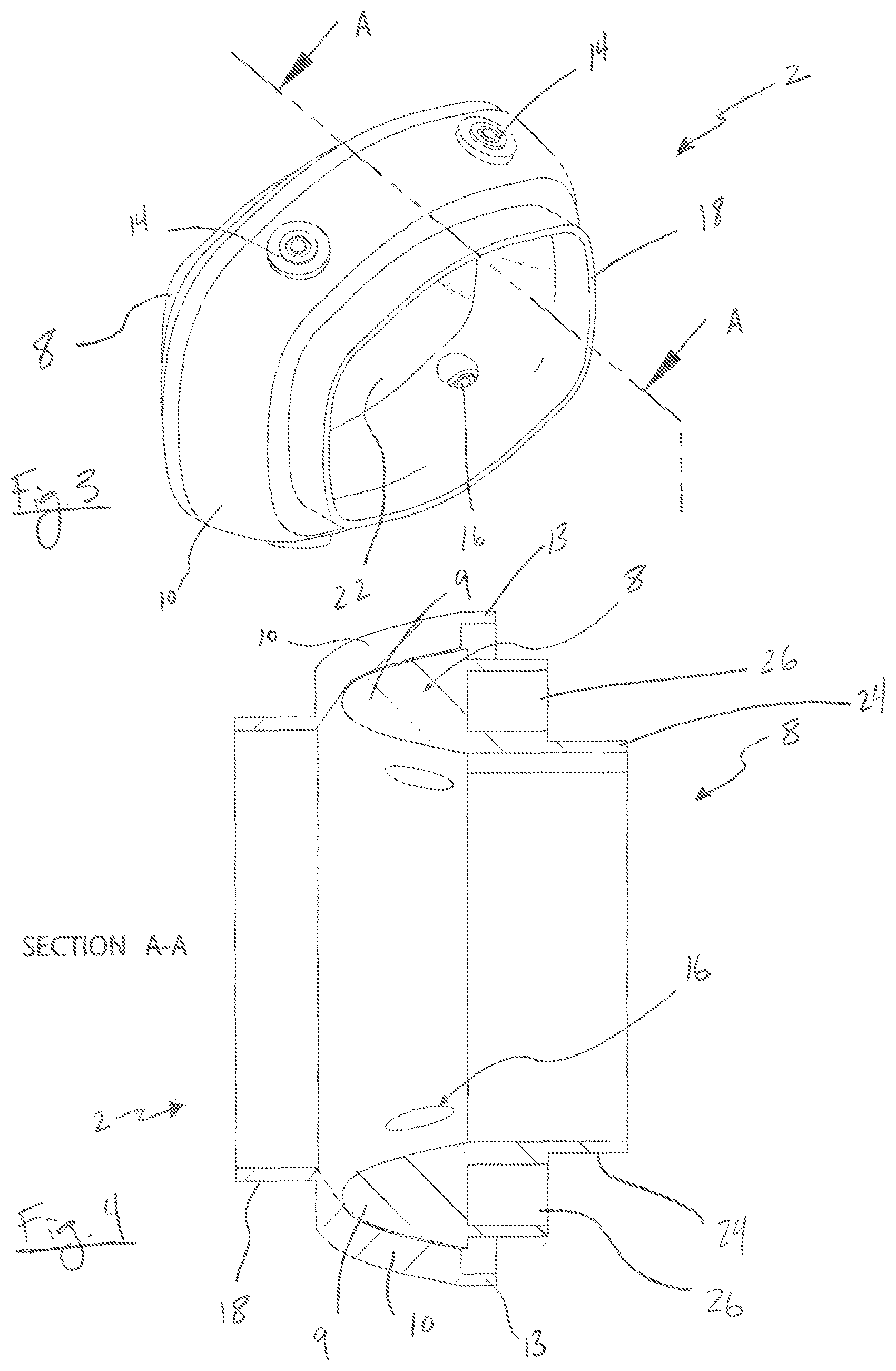 Patent US11779068 Figure 3 – System and method for connecting garments and related articles