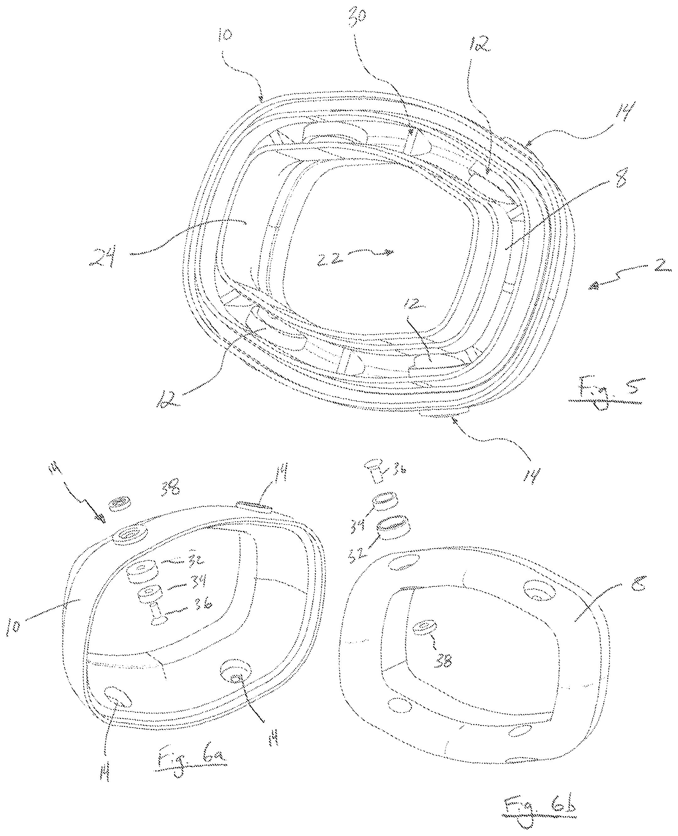 Patent US11779068 Figure 4 – System and method for connecting garments and related articles