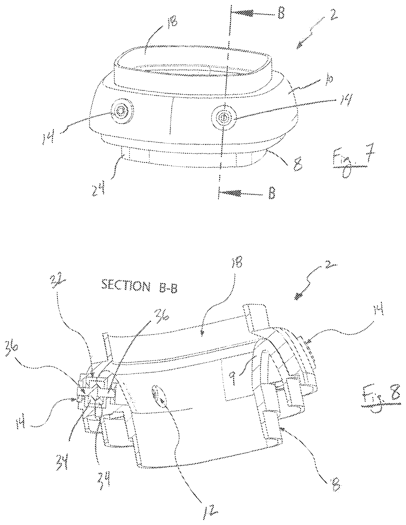 Patent US11779068 Figure 5 – System and method for connecting garments and related articles