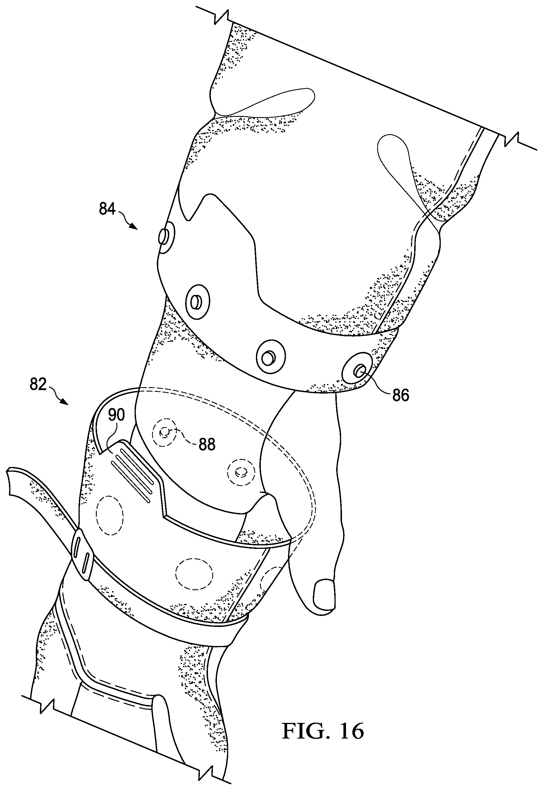 Patent US11779068 Figure 10 – System and method for connecting garments and related articles