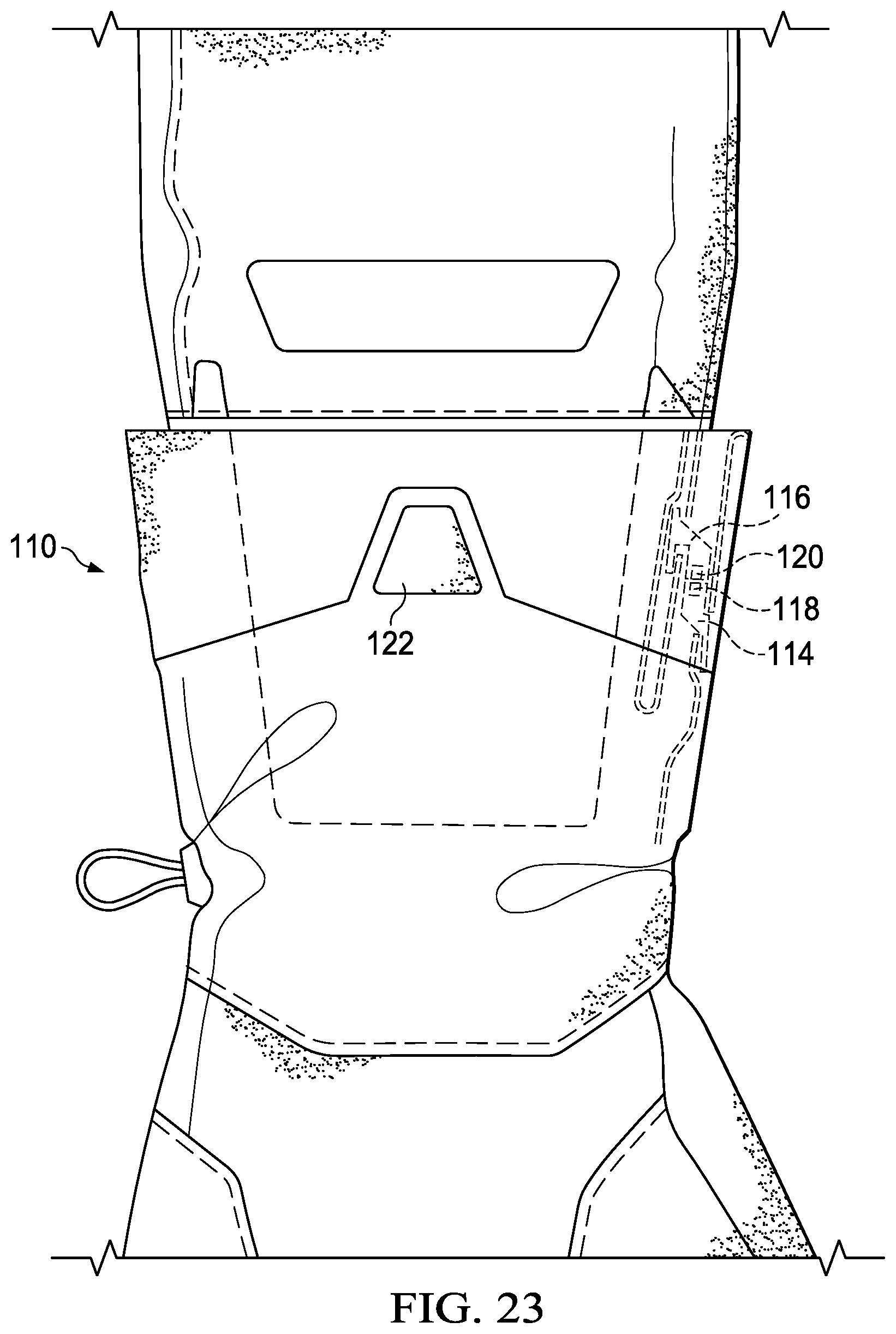 Patent US11779068 Figure 17 – System and method for connecting garments and related articles