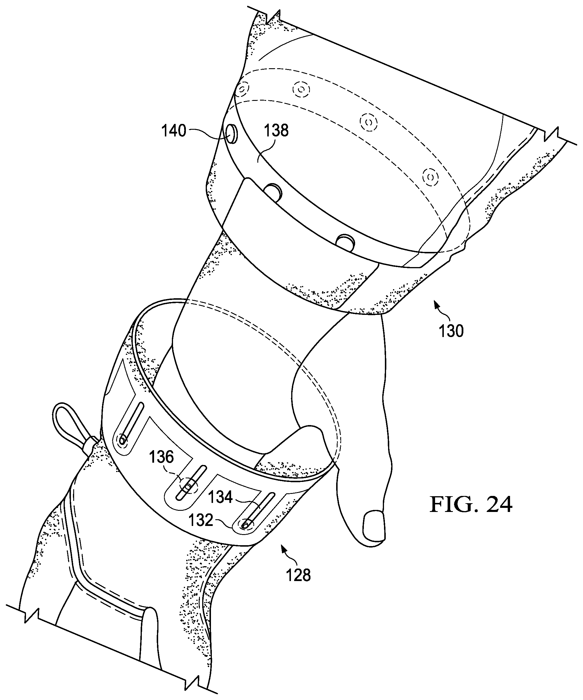 Patent US11779068 Figure 18 – System and method for connecting garments and related articles