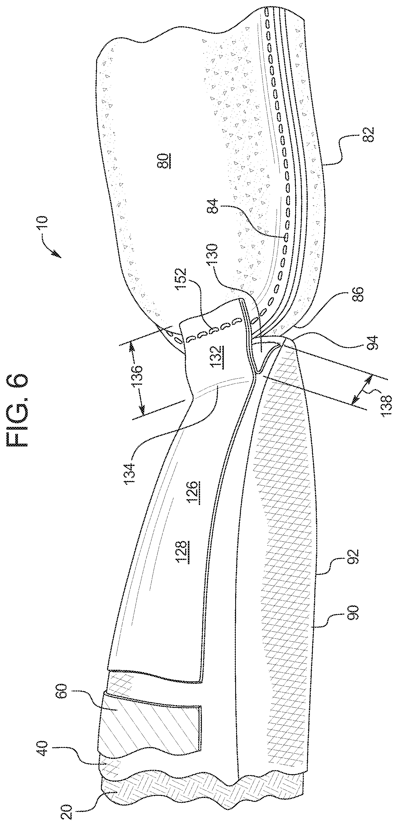 Patent US11779069 Figure 5 – Glove thermal protection system