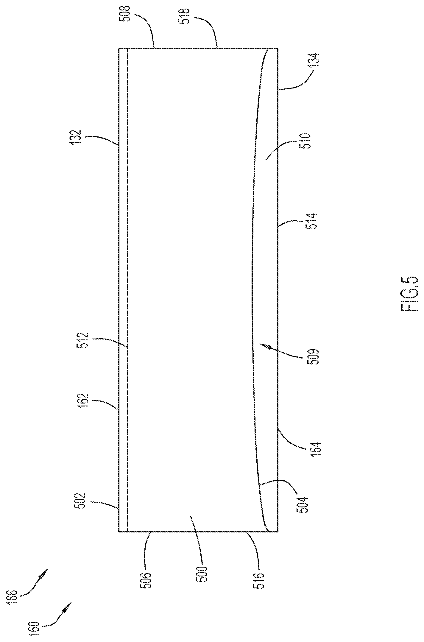 Patent US11779070 Figure 5 – Garment with waistband pocket