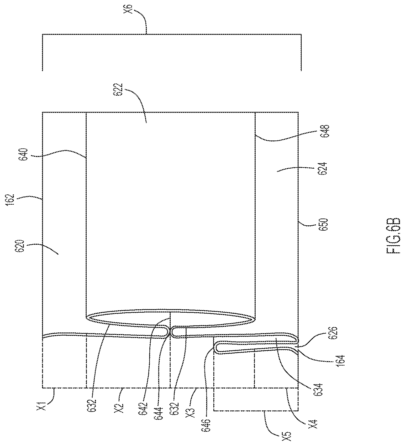 Patent US11779070 Figure 7 – Garment with waistband pocket