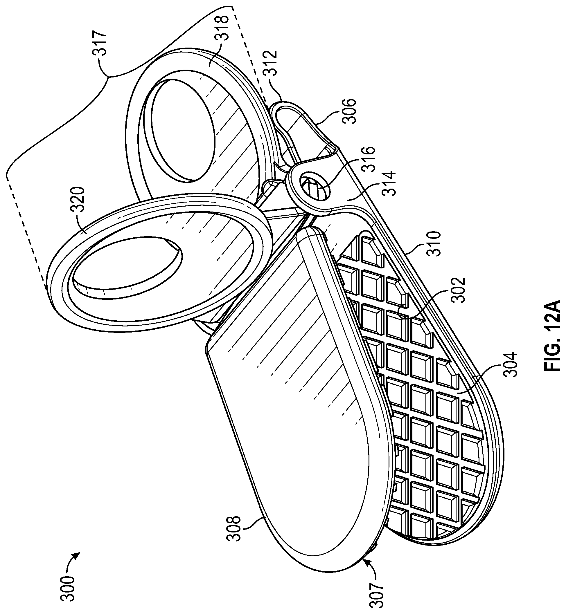 Patent US11779072 Figure 8 – Undergarment with modular connecting system