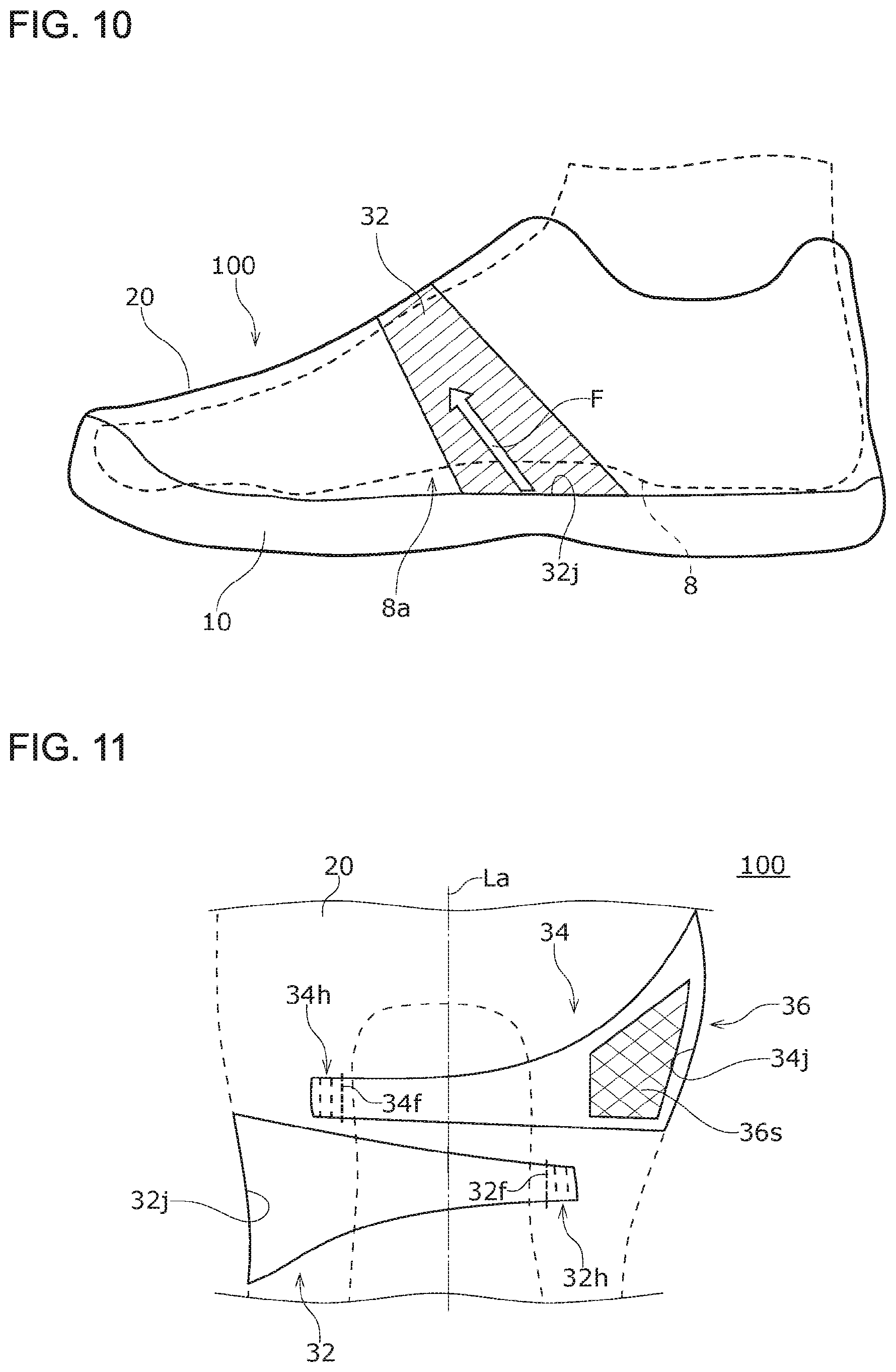 Patent US11779081 Figure 10 – Shoe