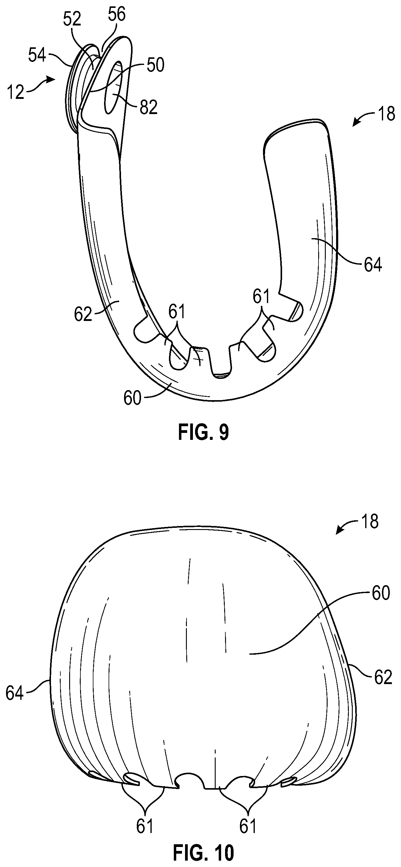Patent US11779082 Figure 4 – Lace guide for an article of footwear