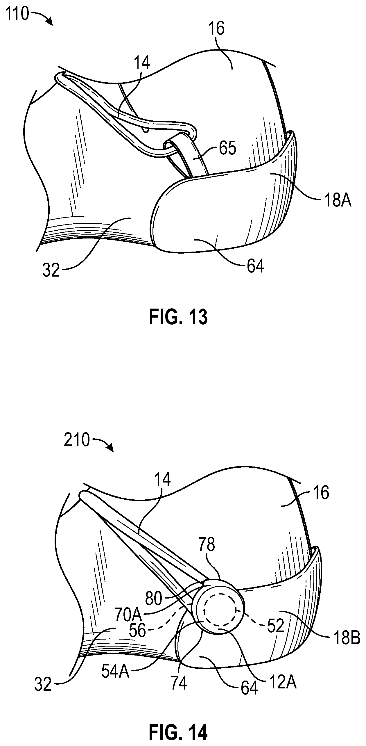 Patent US11779082 Figure 6 – Lace guide for an article of footwear