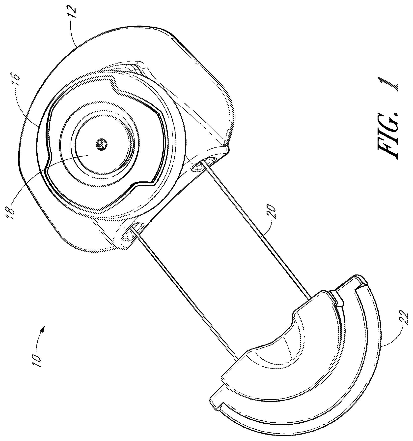 Patent US11779083 Figure 1 – Reel based lacing system