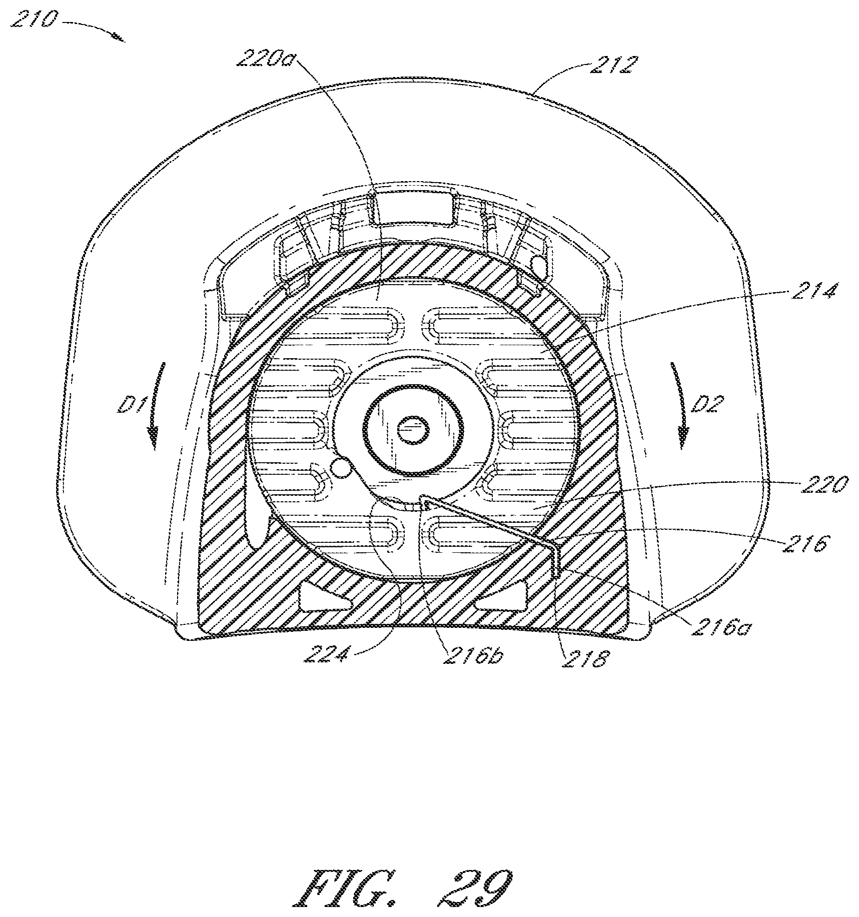 Patent US11779083 Figure 19 – Reel based lacing system