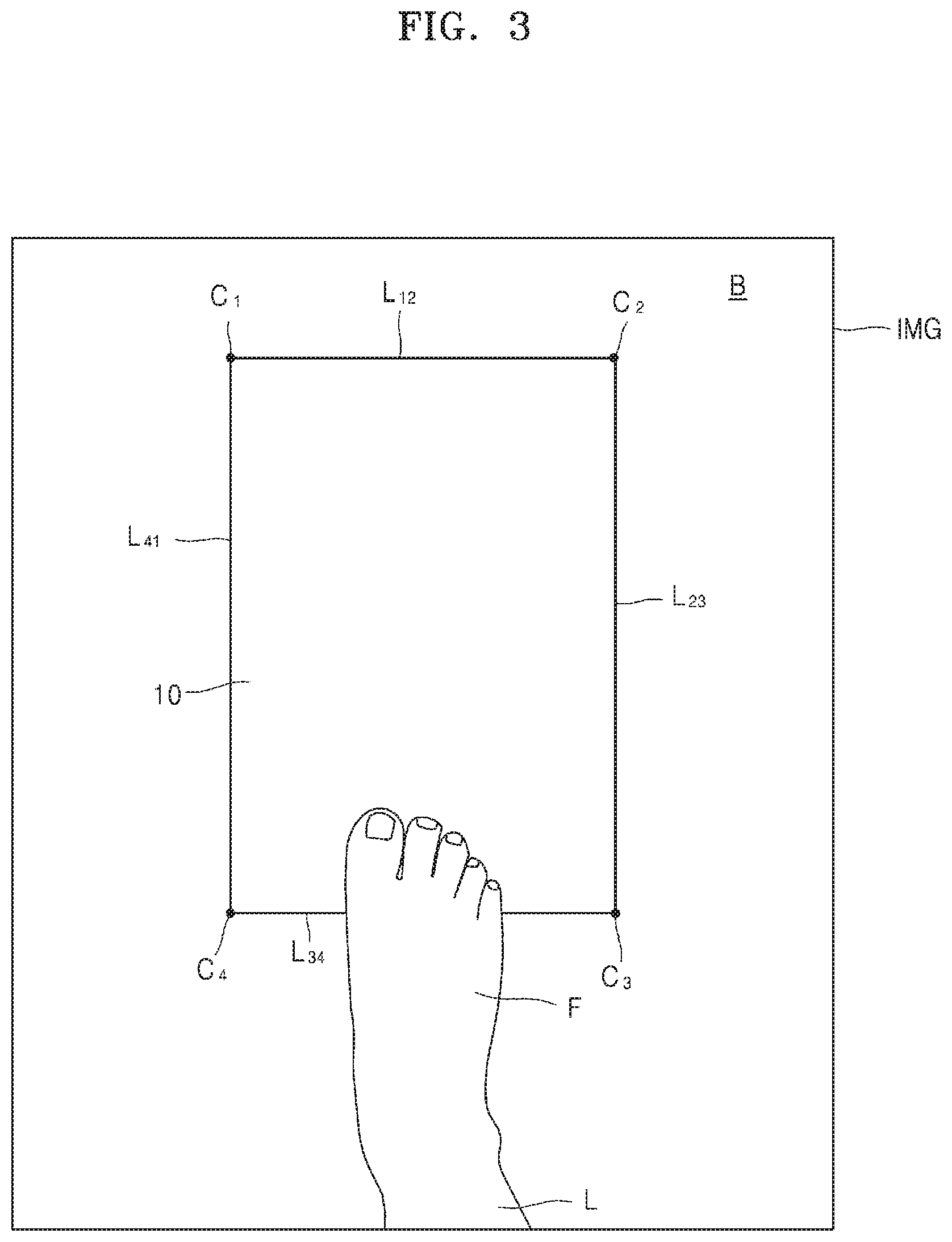 Patent US11779084 Figure 3 – Method for measuring foot size and shape by using image processing
