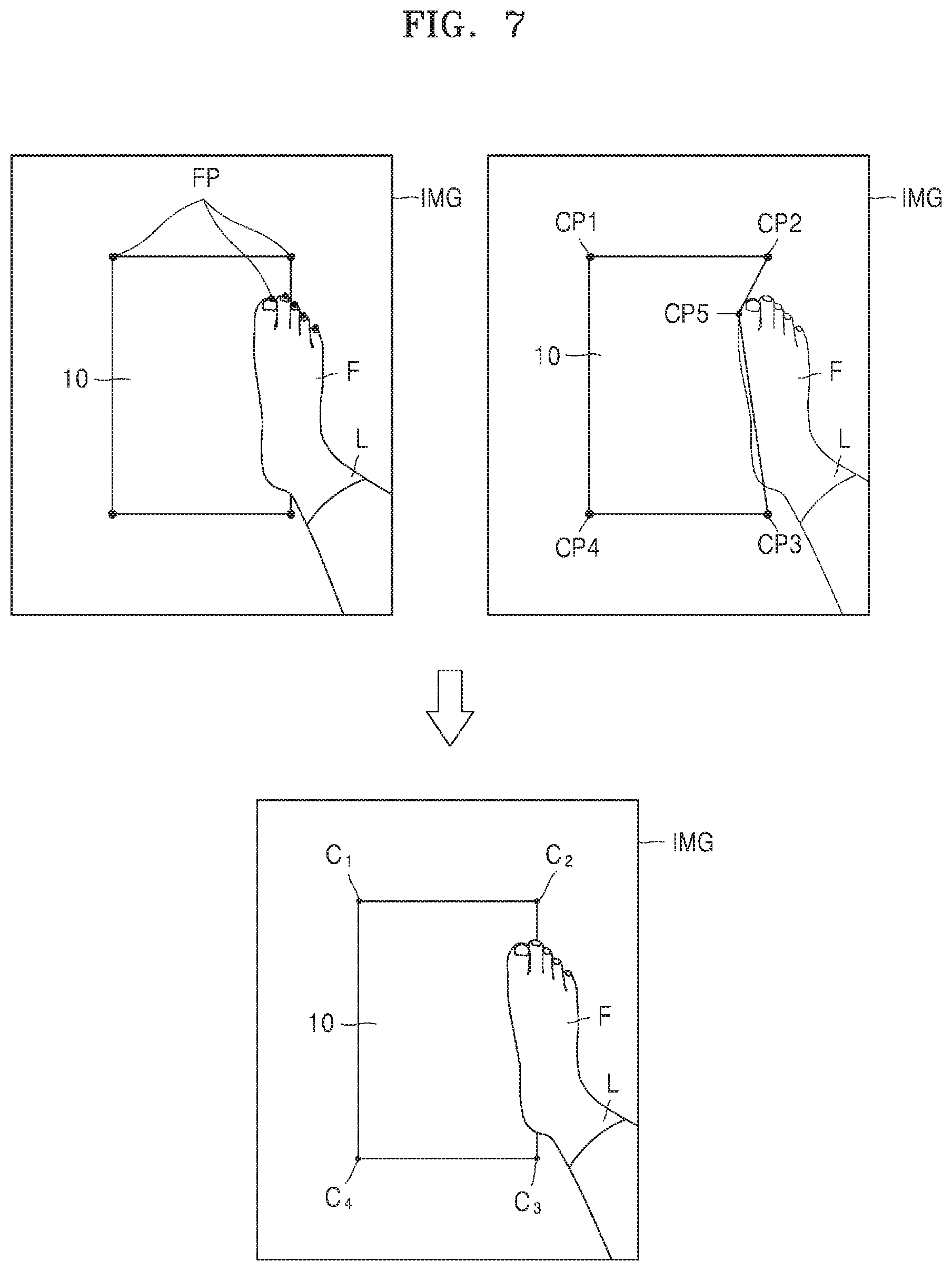 Patent US11779084 Figure 9 – Method for measuring foot size and shape by using image processing