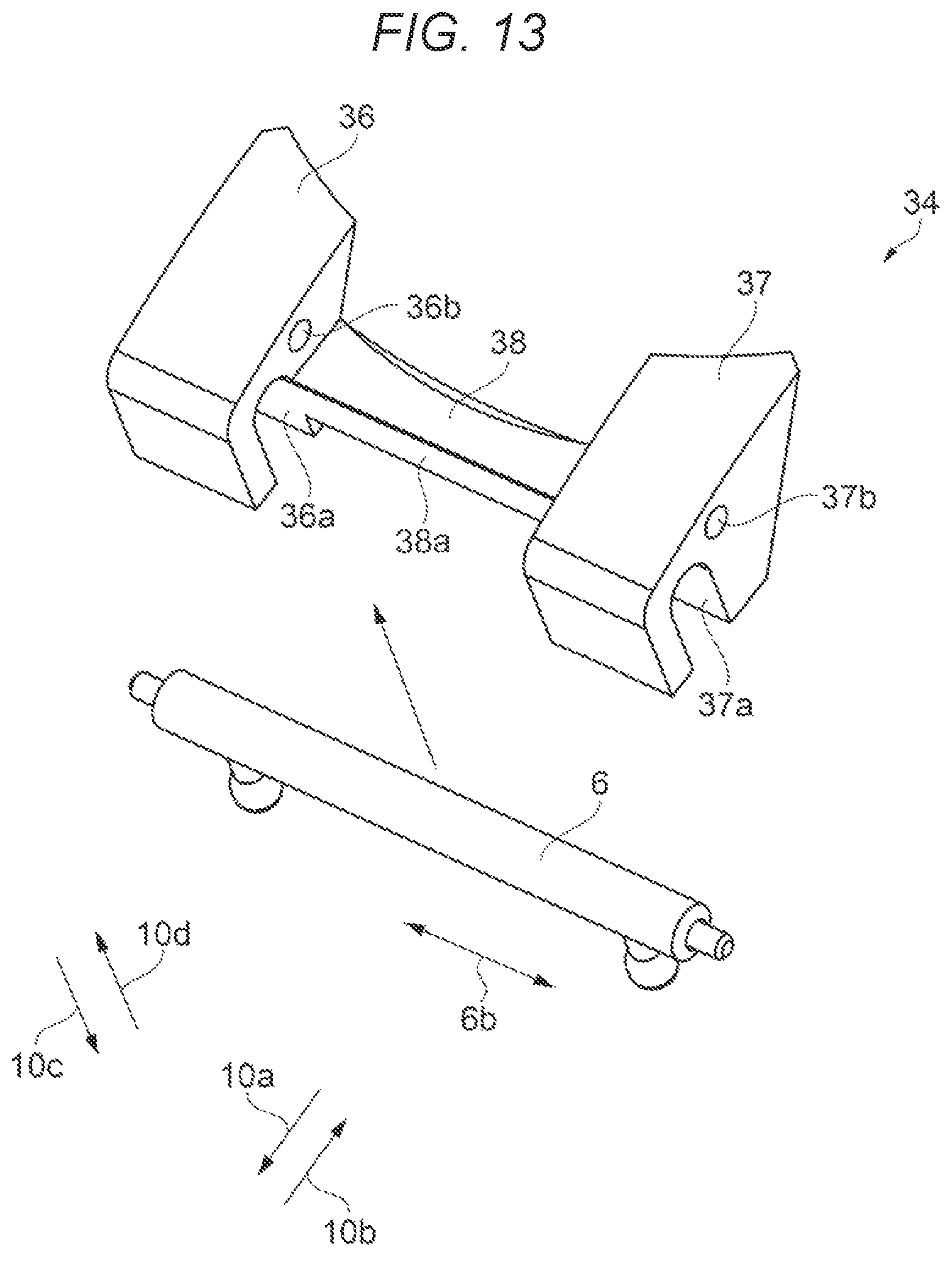Patent US11779087 Figure 13 – Band and timepiece