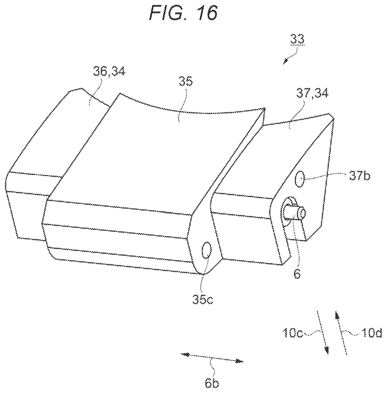 Patent US11779087 Figure 16 – Band and timepiece