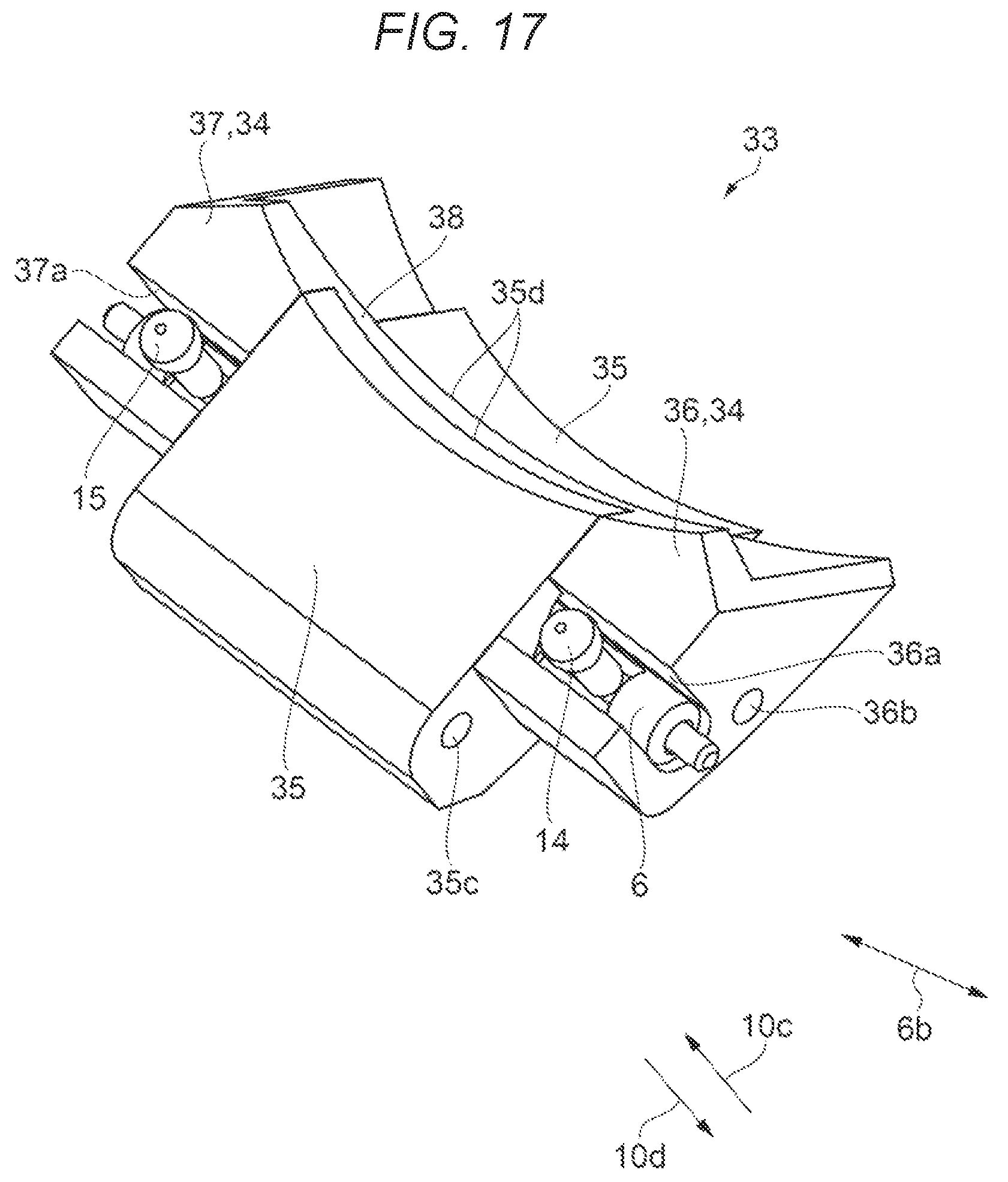 Patent US11779087 Figure 17 – Band and timepiece